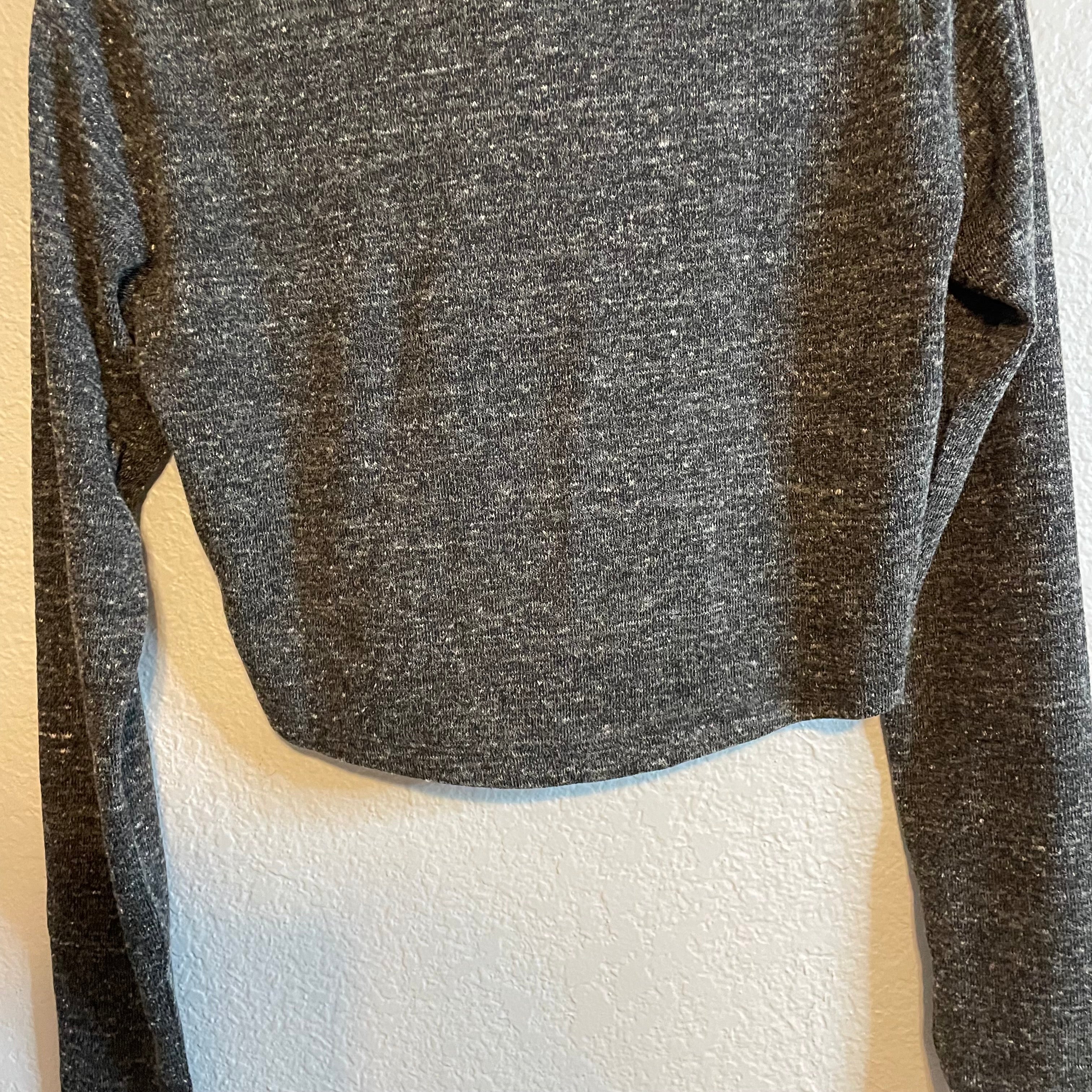 Cropped Cowl Neck Sweater