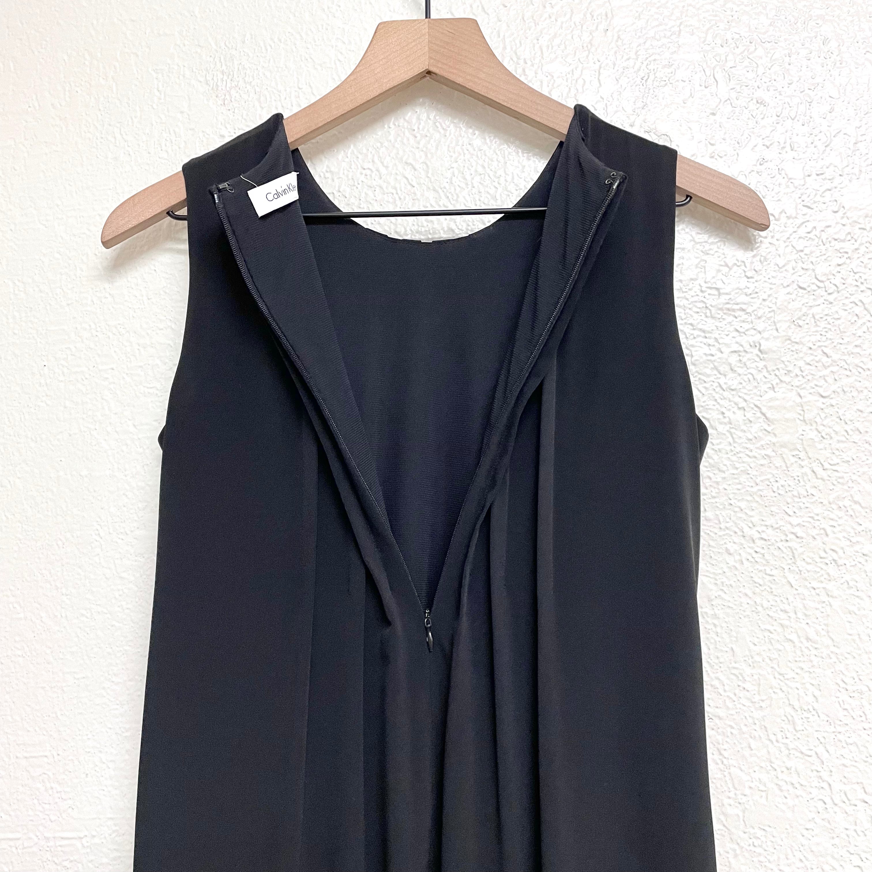 Pleat Front Dress