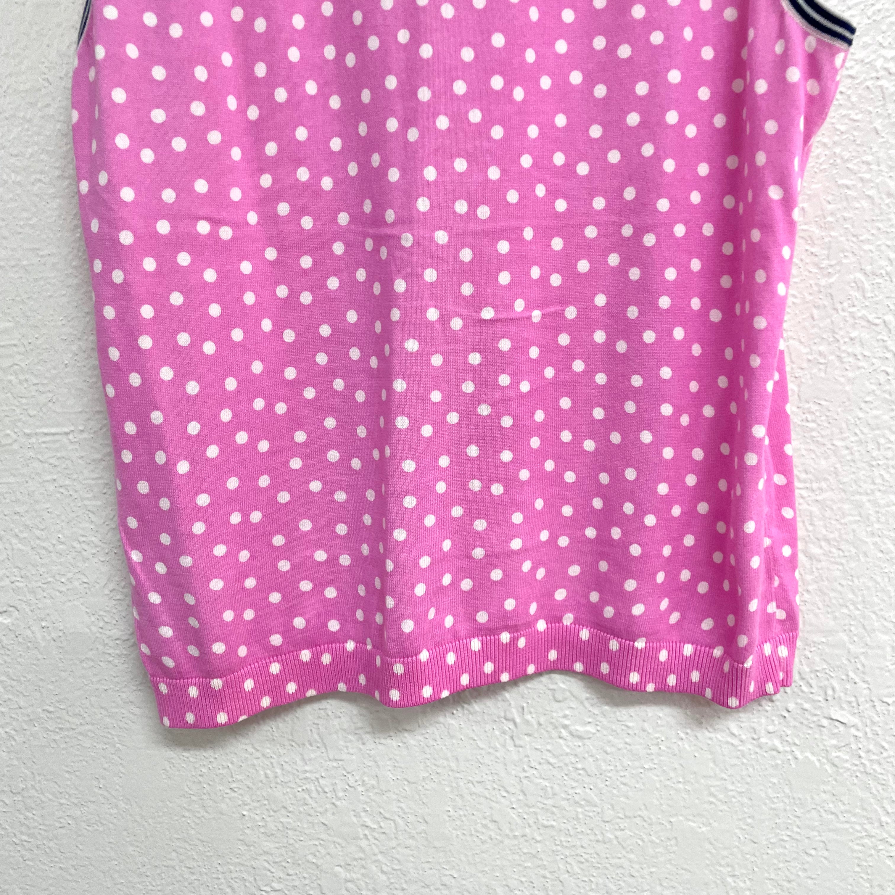 Polka Dot Sweater Vest