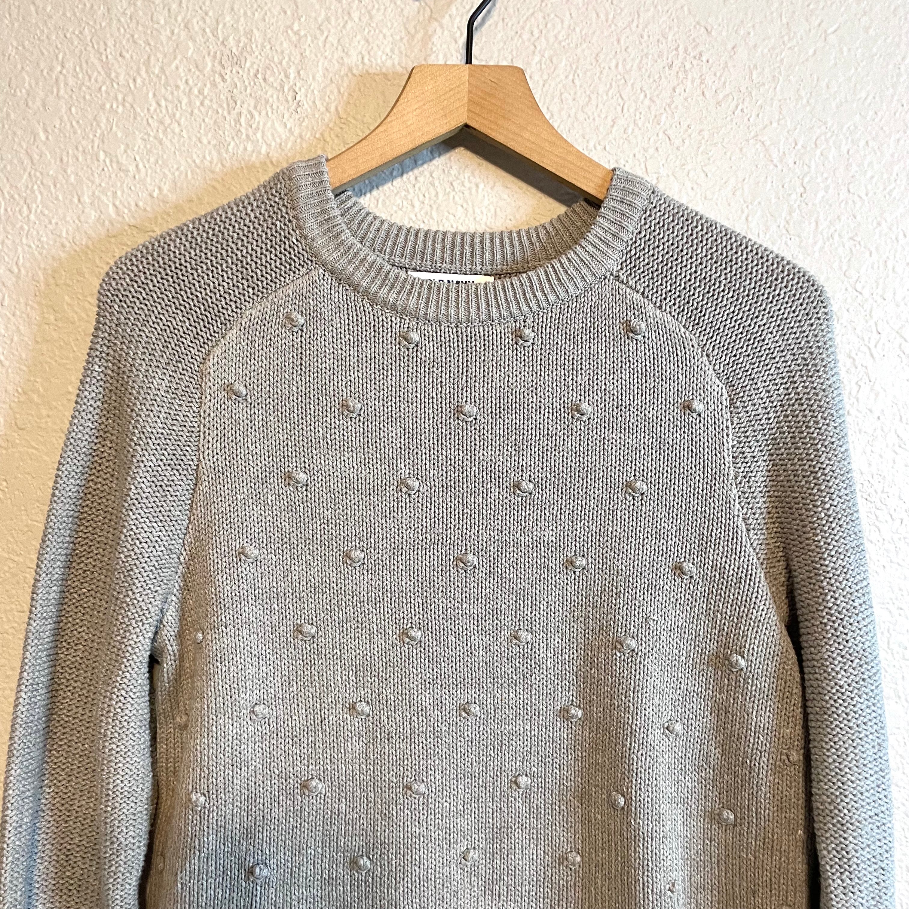 Knit Ball Polka Dot Sweater