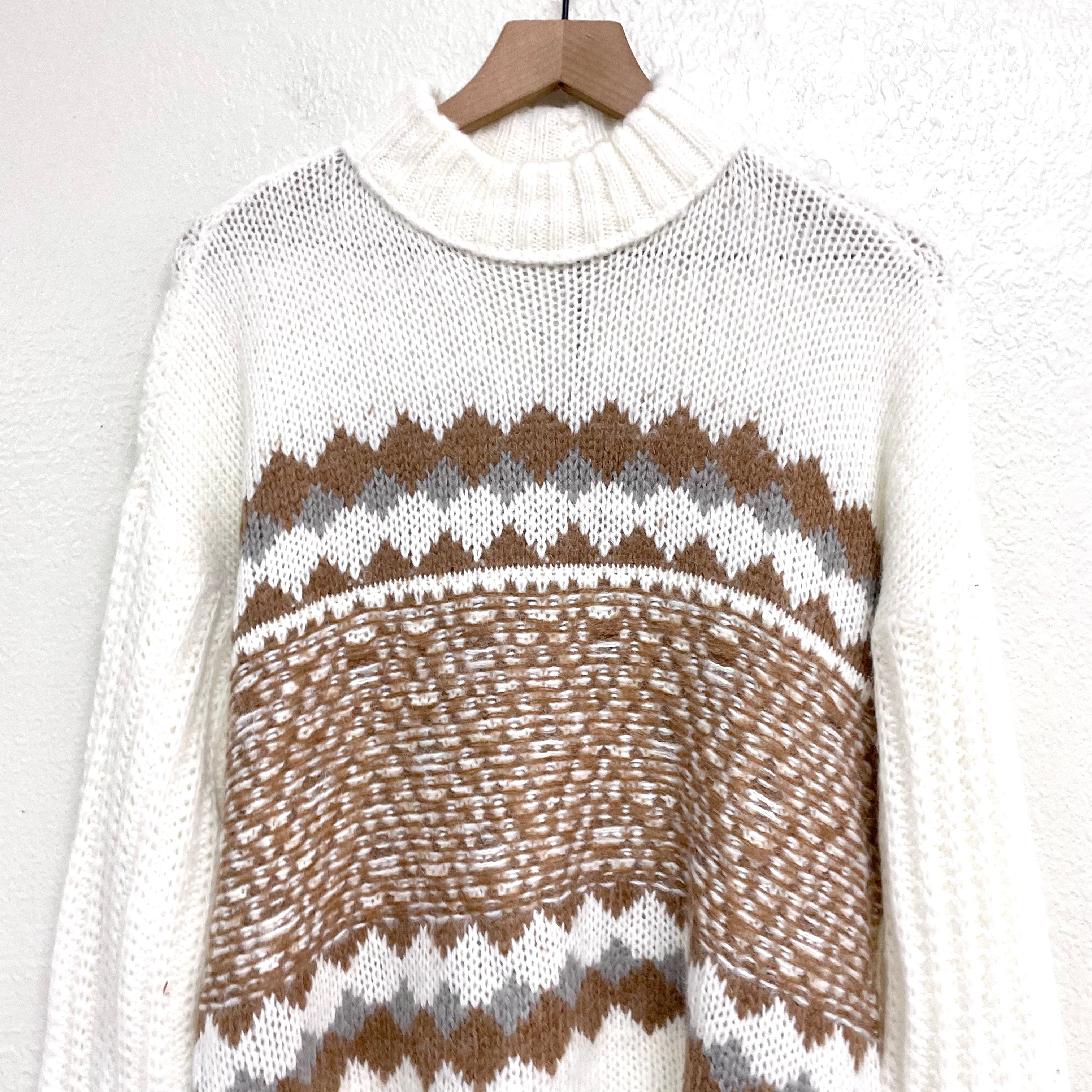 Geometric Knit Sweater