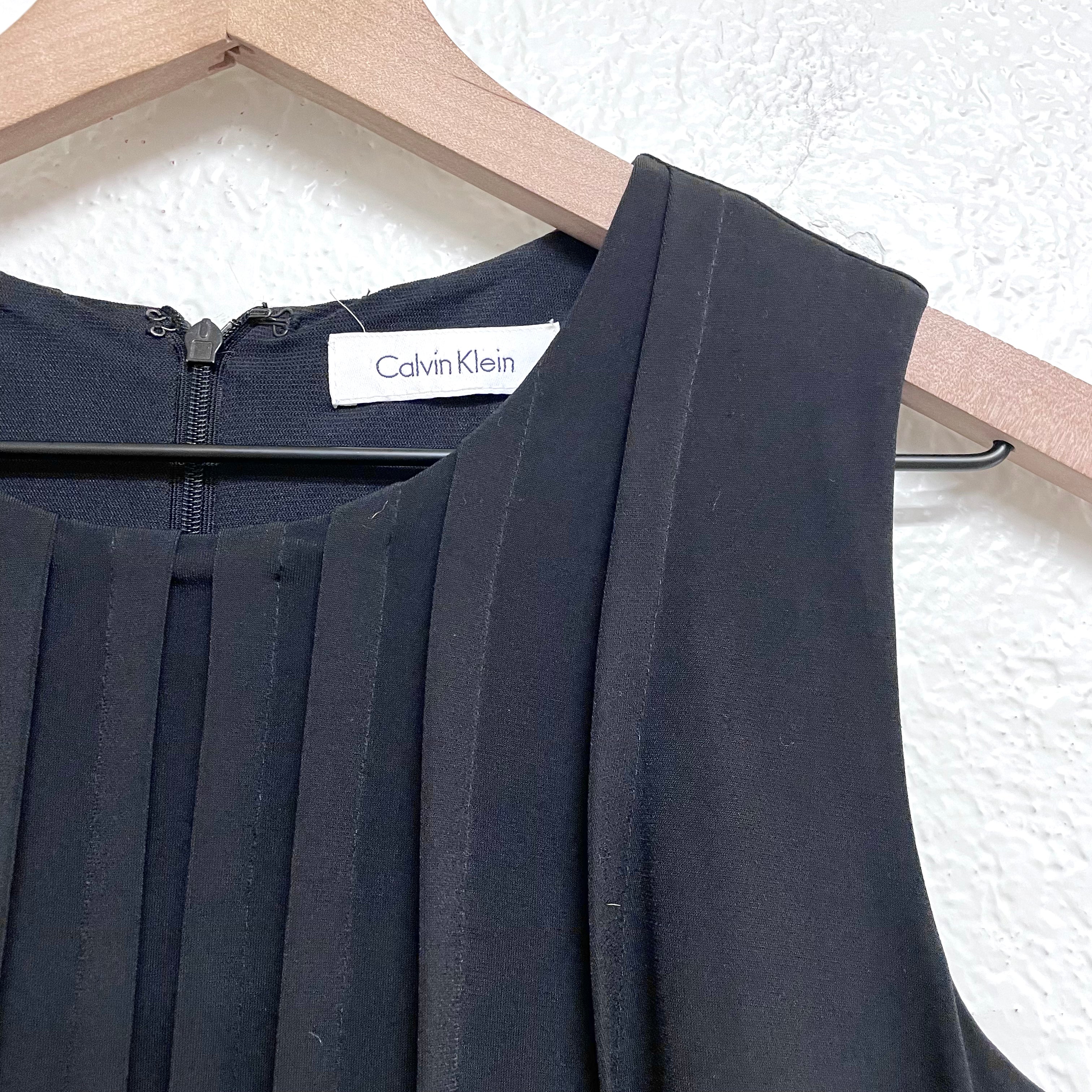 Pleat Front Dress