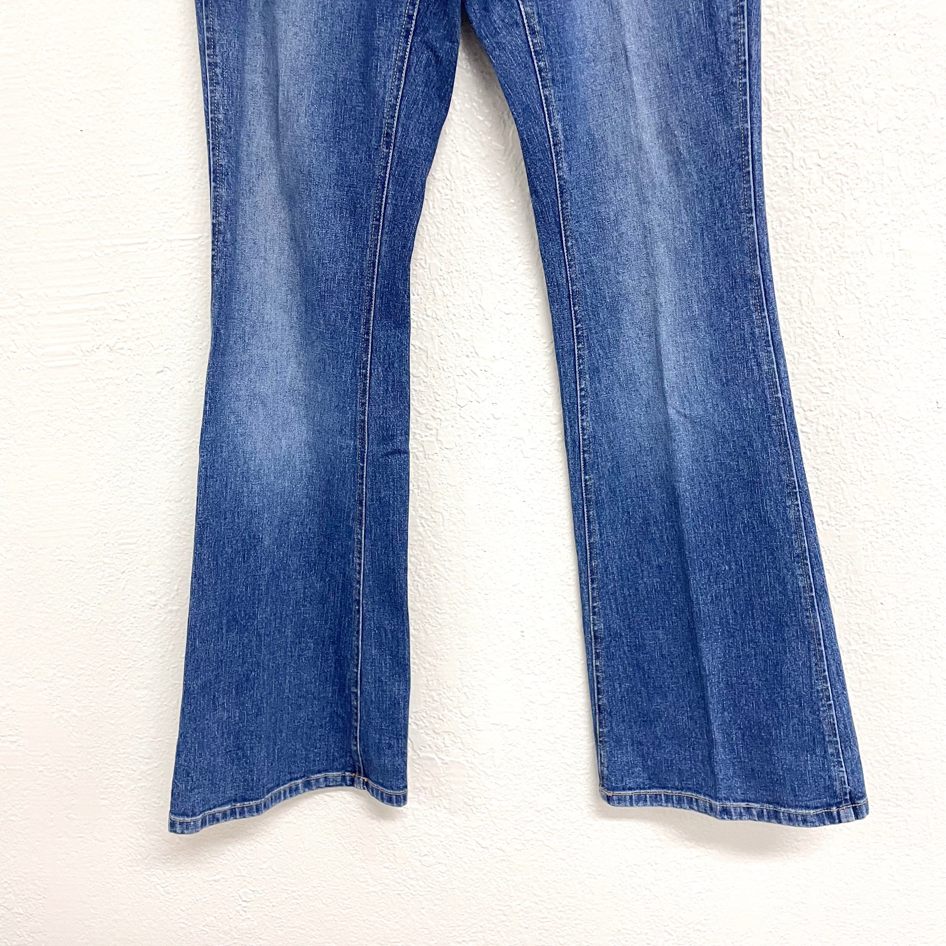 Low Rise Flare Jeans