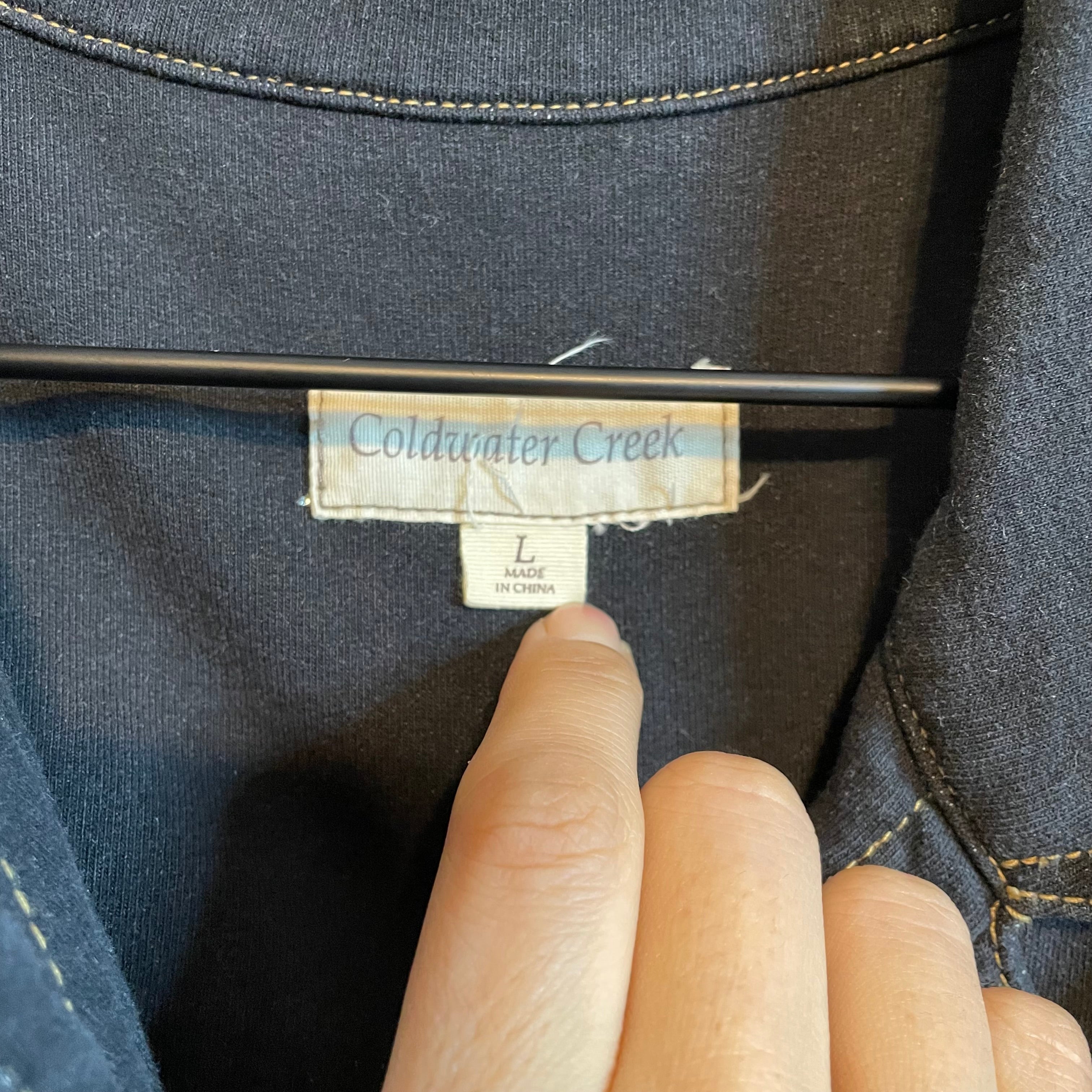 Sweatshirt “Jean” Jacket