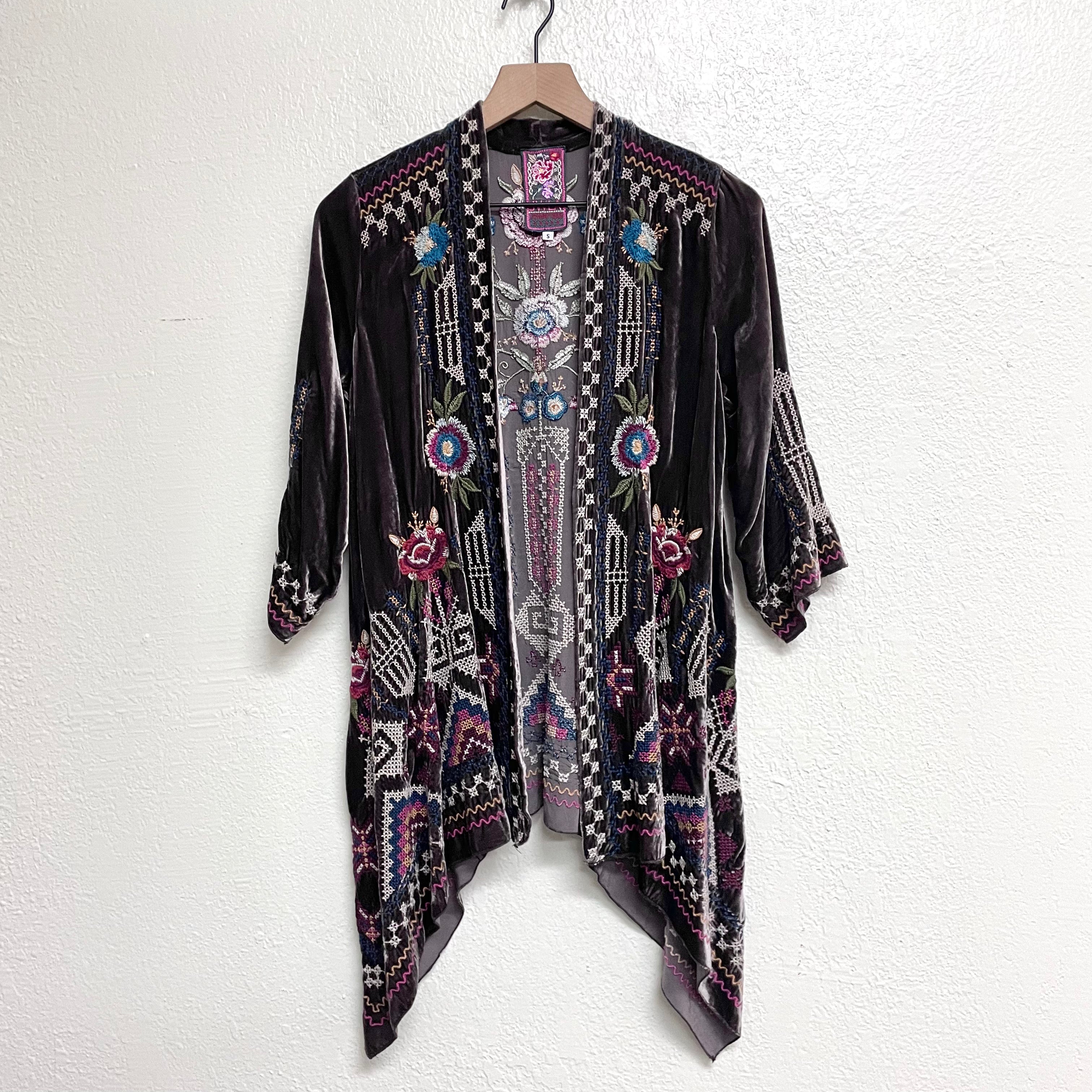 Embroidered Cardigan