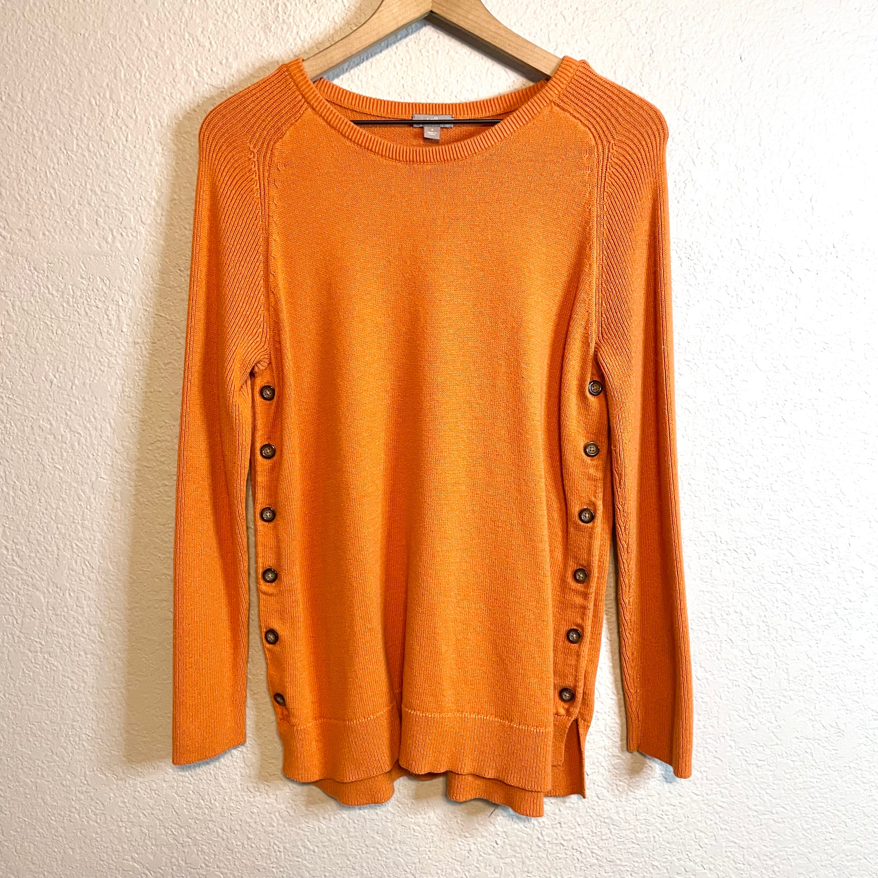 Button Sides Sweater