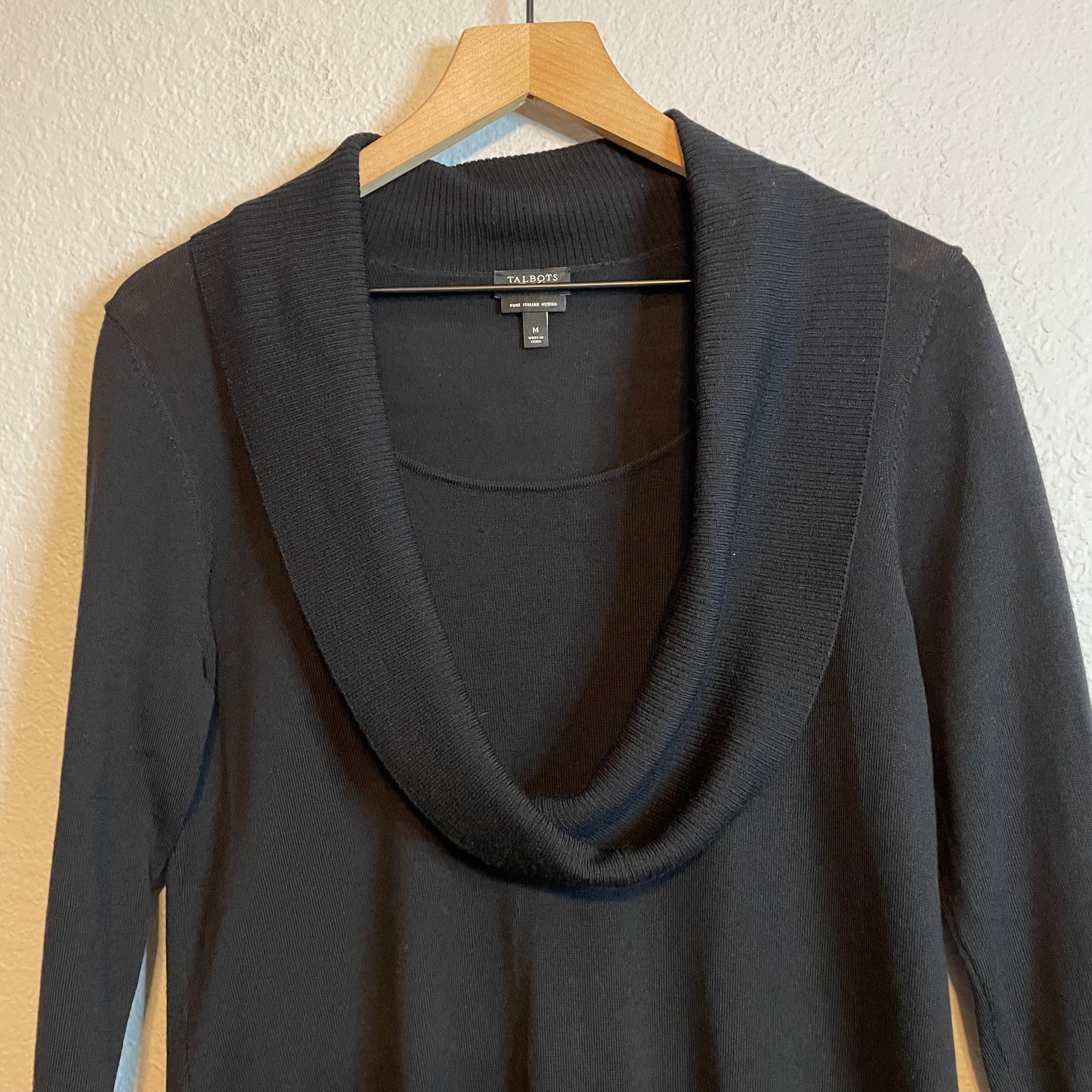 Draped Neck Sweater