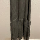 Lace Up Front Maxi Dress-6