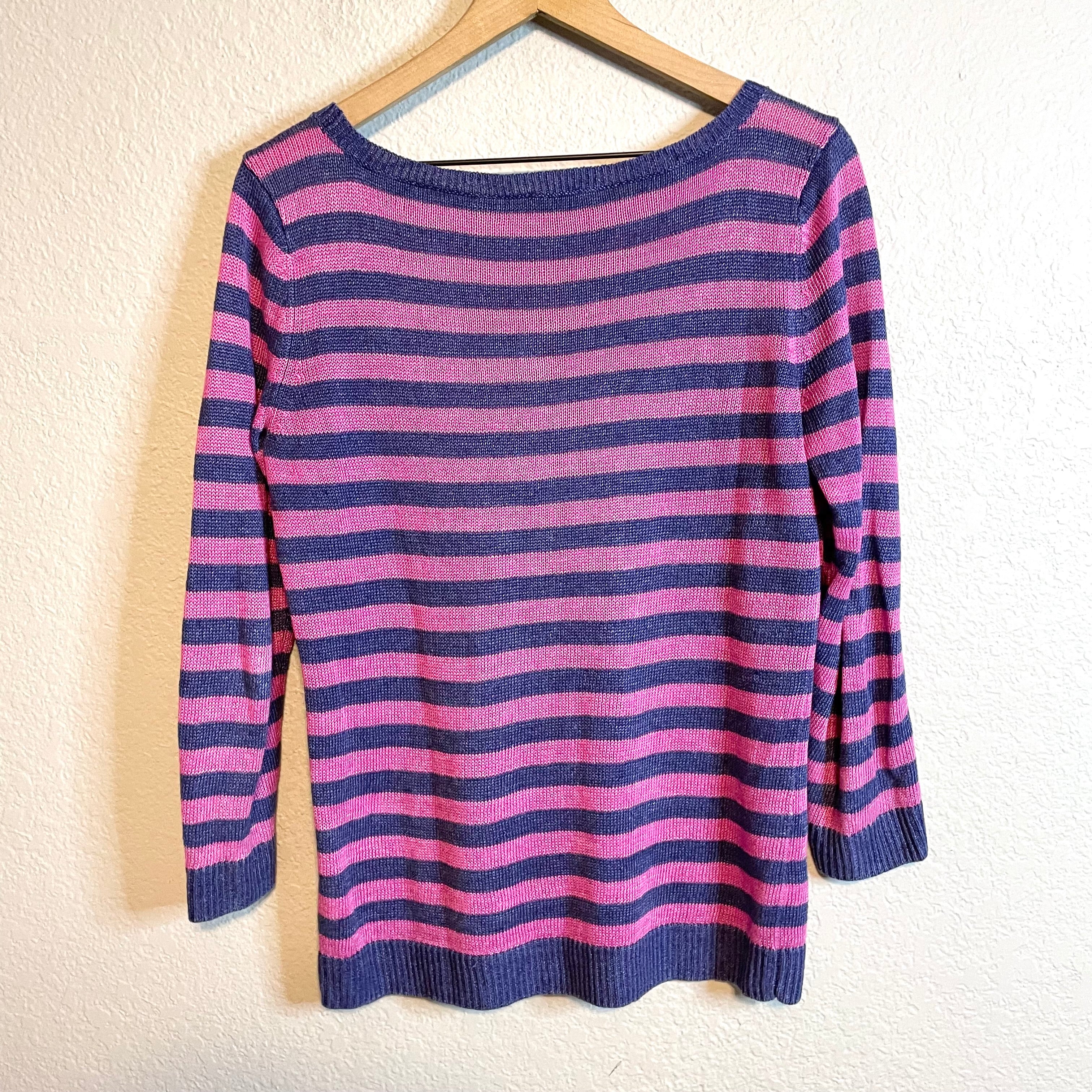 Linen Striped Sweater