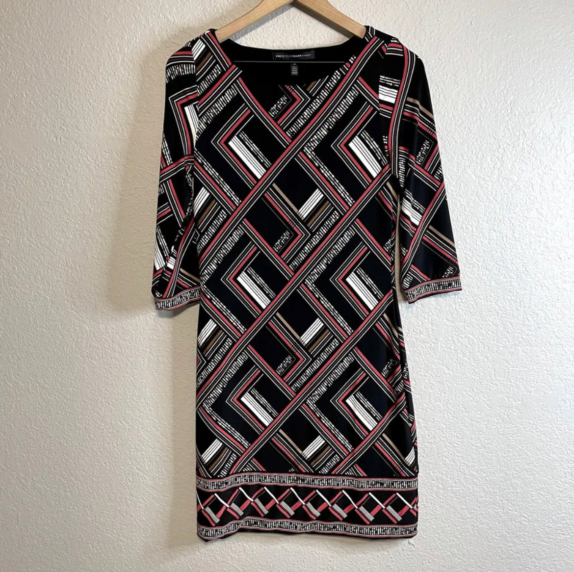 Geometric Stretch Dress