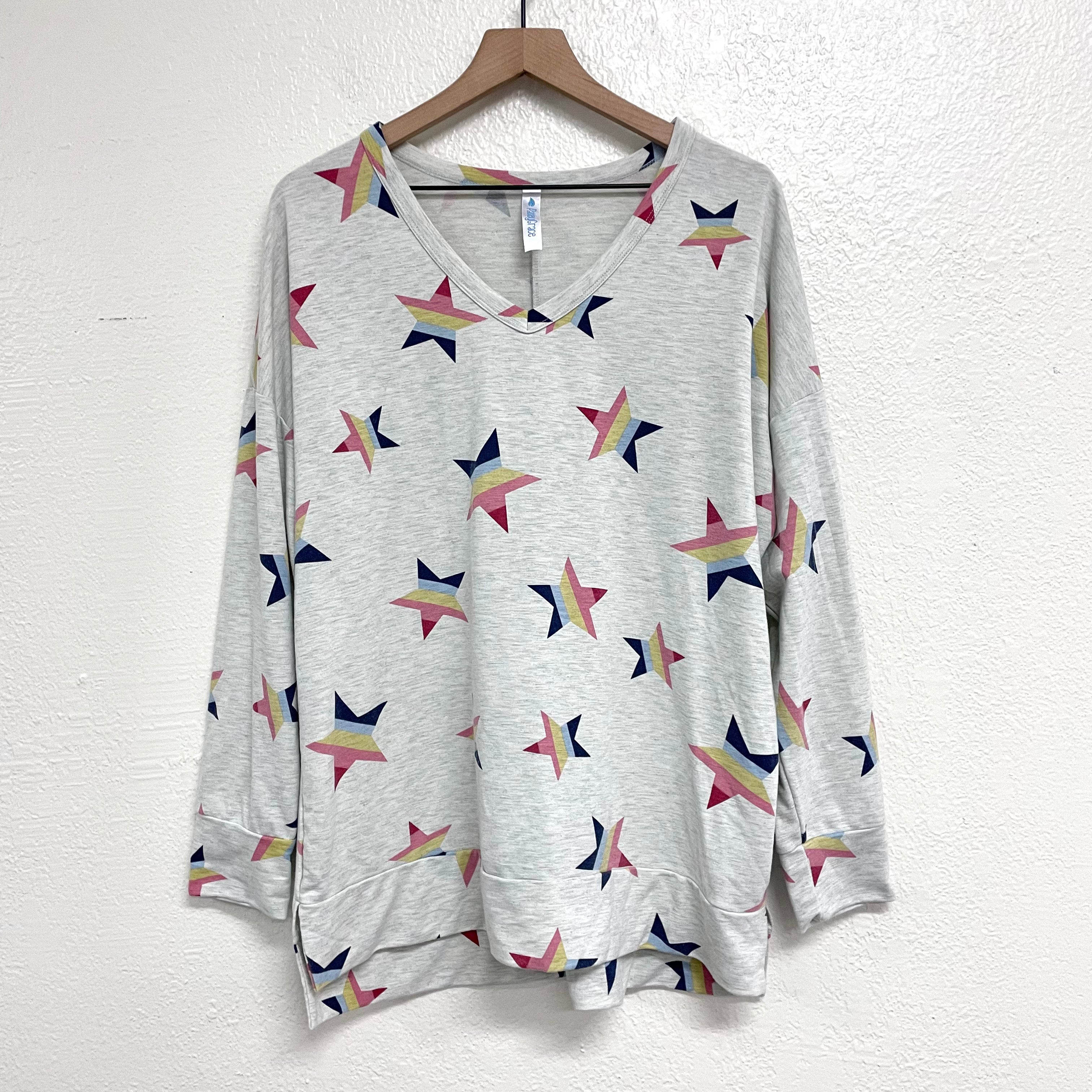 Star Print Sweatshirt