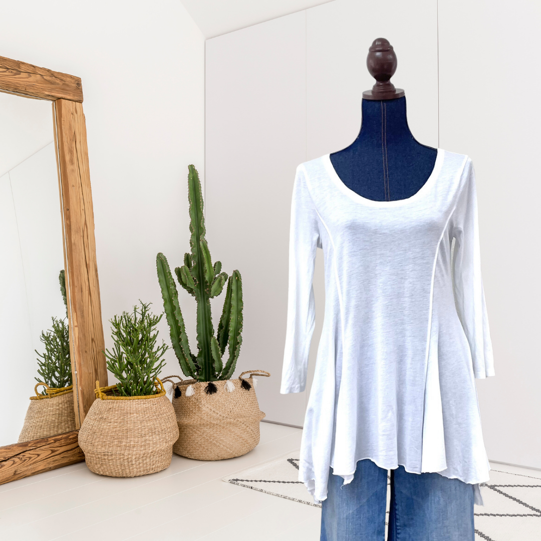 Asymmetrical Hem Tee