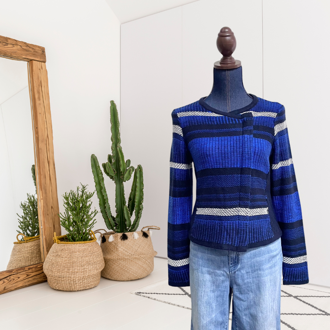 Knit Moto Sweater Jacket