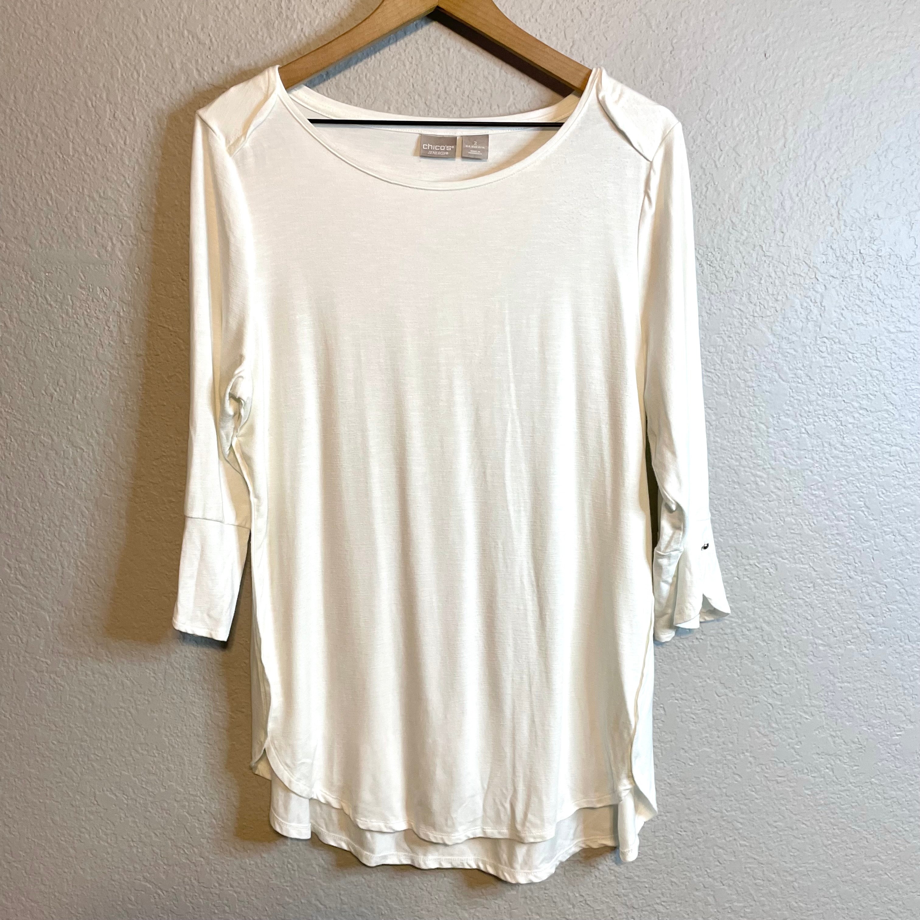 3/4 Sleeve Stretch Tunic