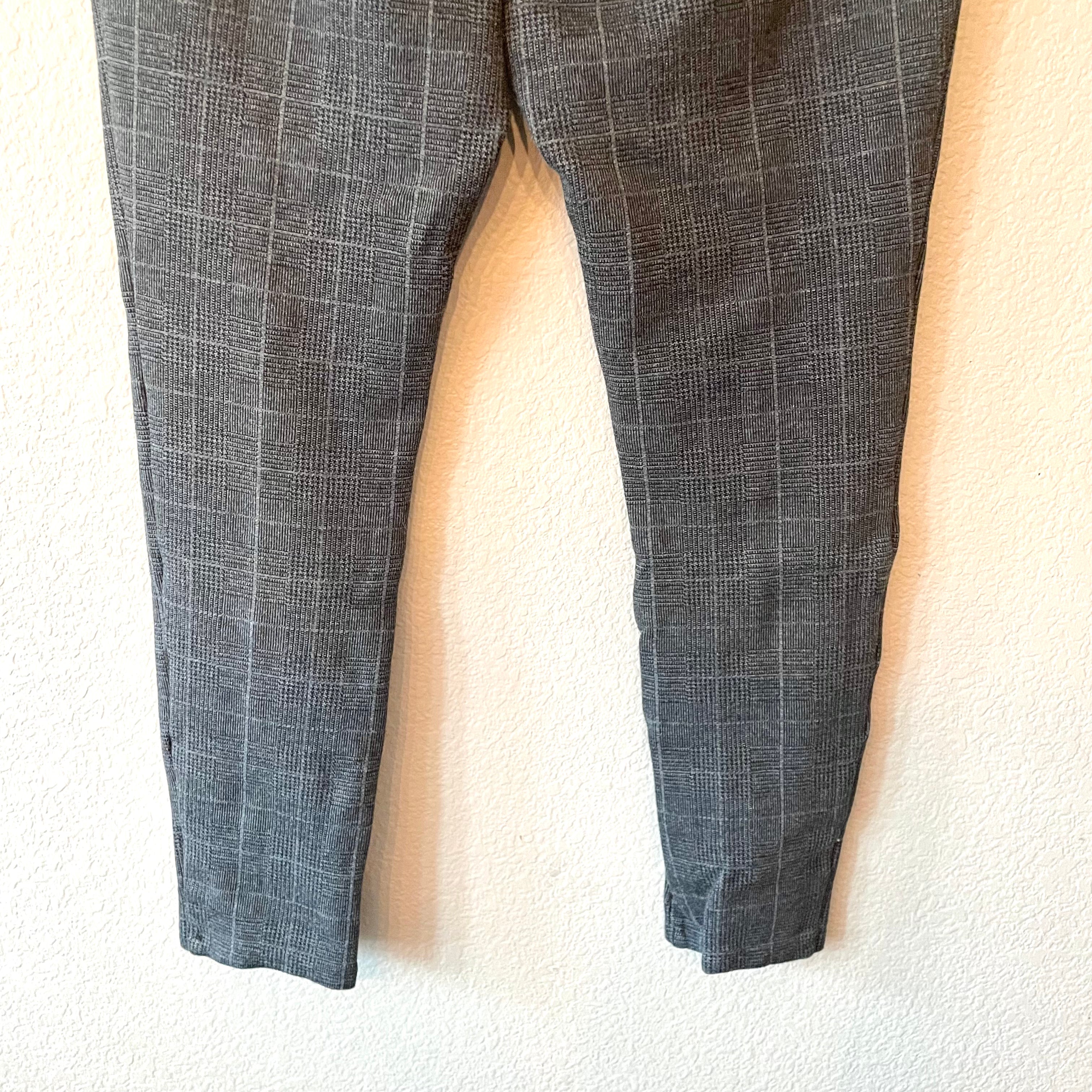 Plaid Crop Leggings