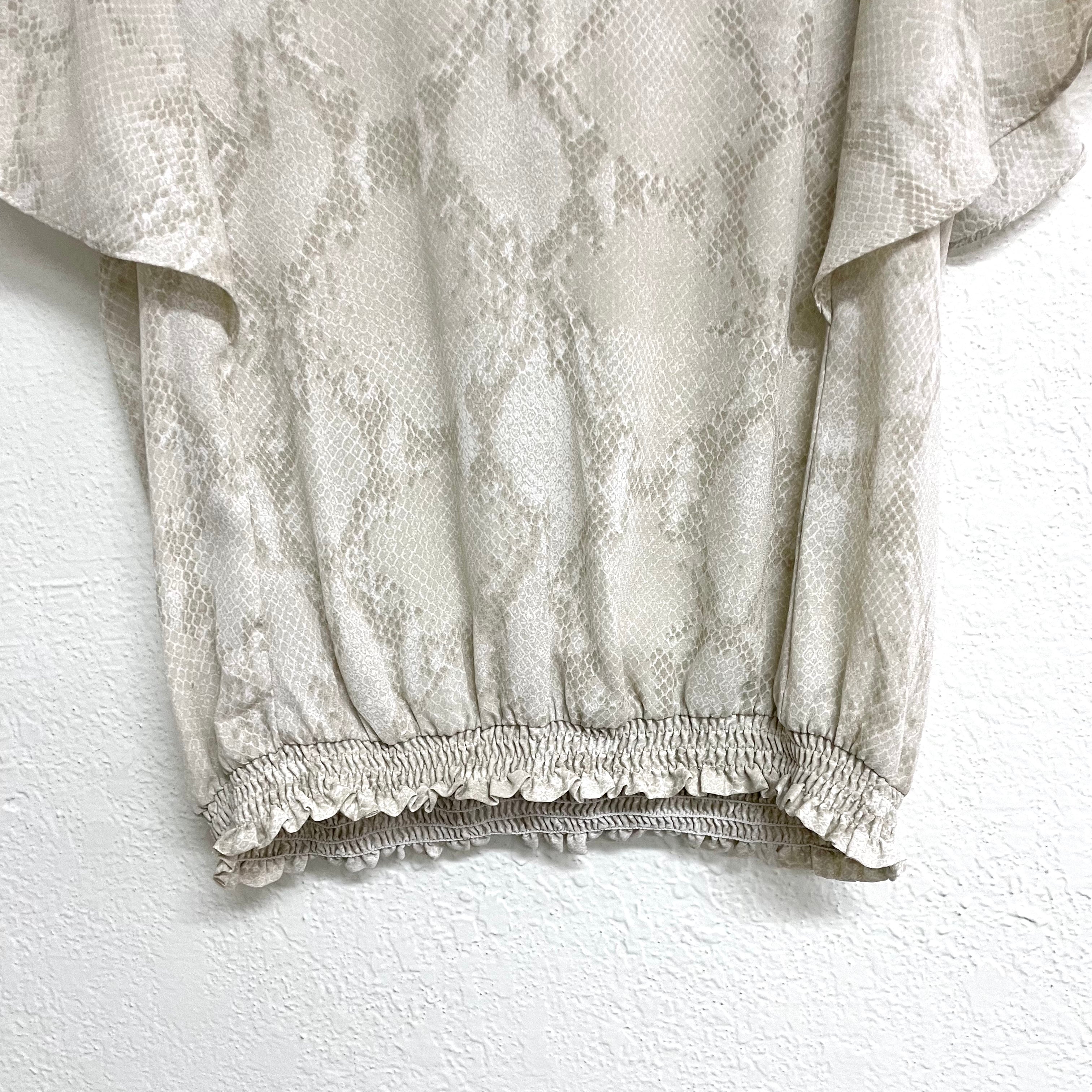 Snakeskin Blouse