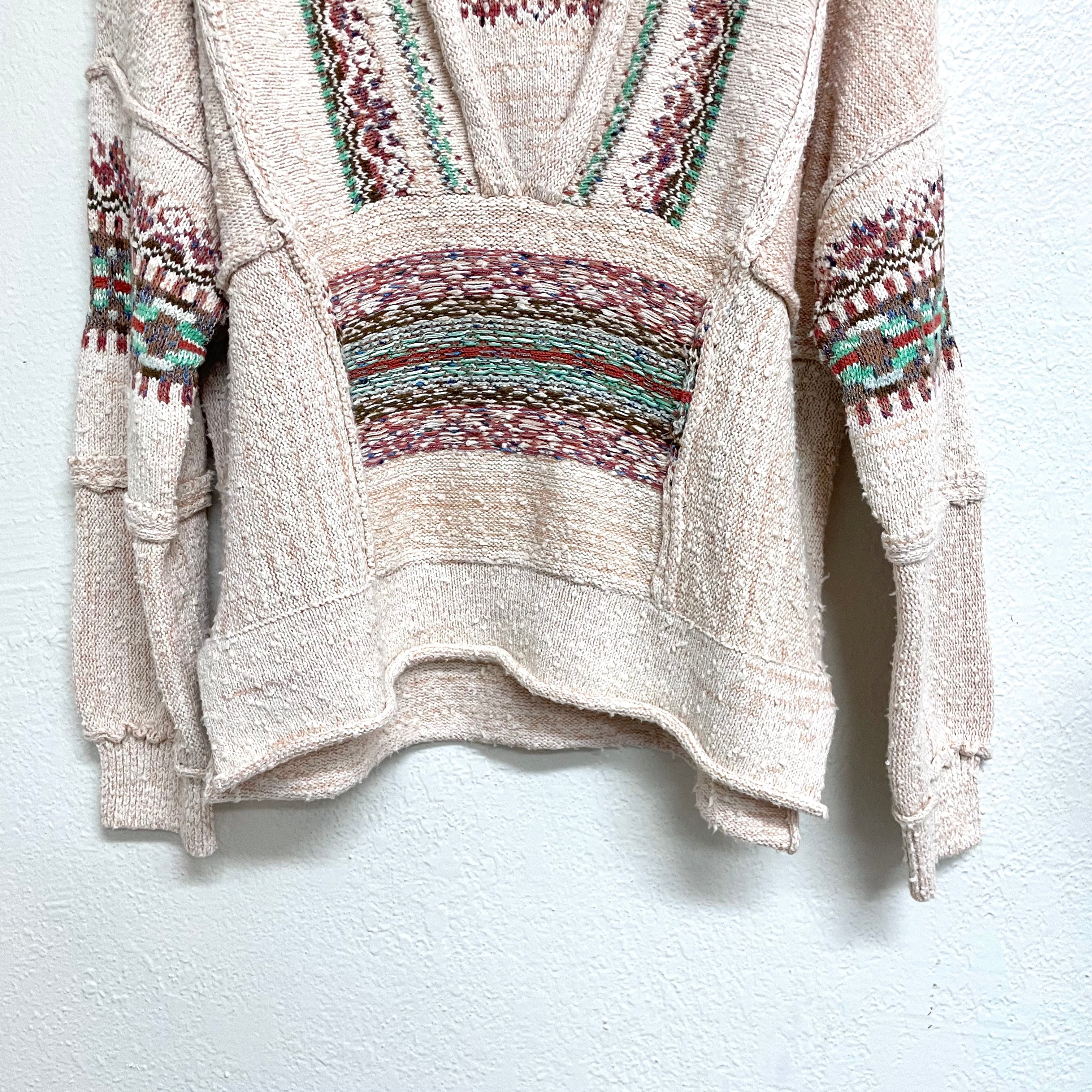 Boho V-Neck Sweater