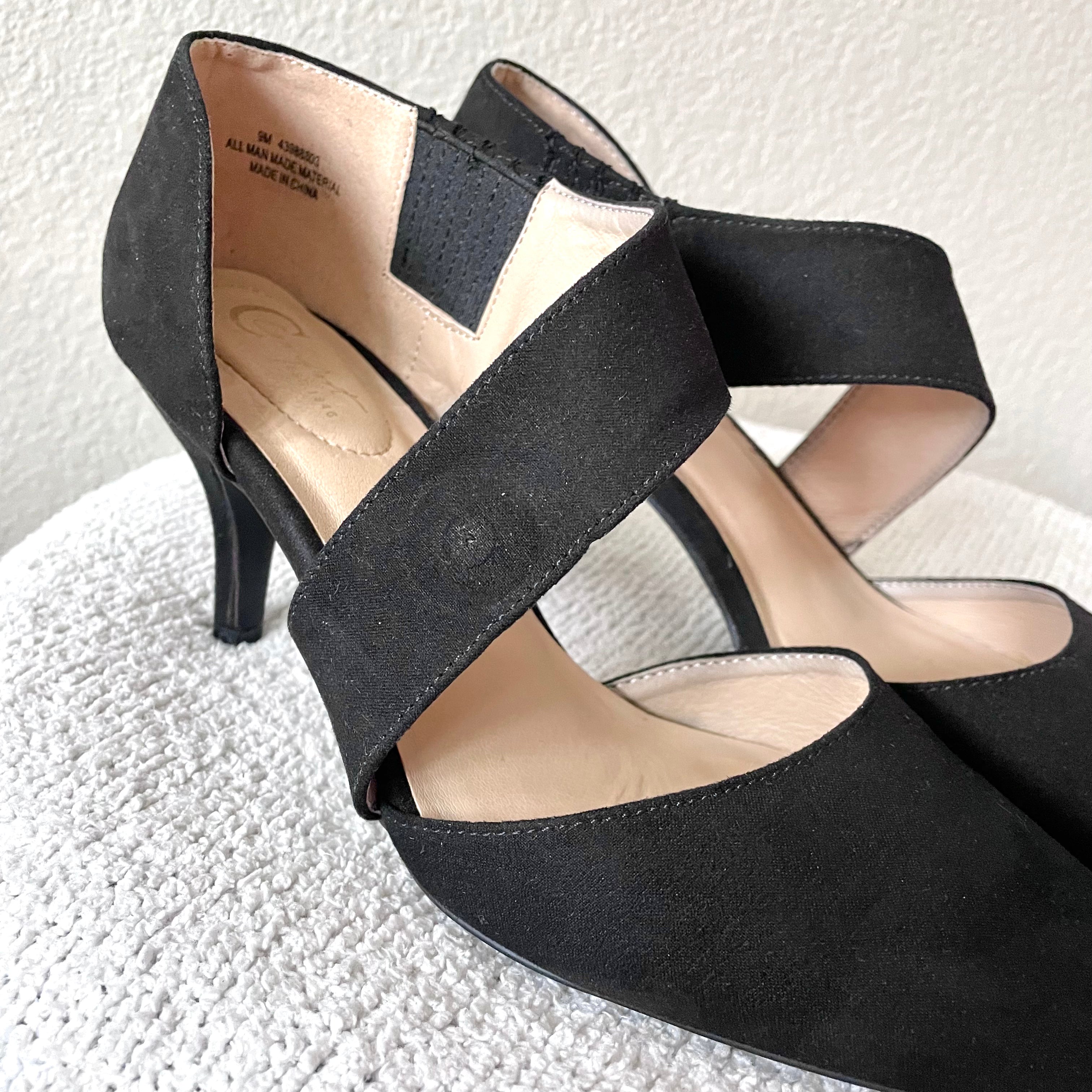 Crossover Strap Heel