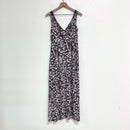 Floral High Low Maxi Dress-8