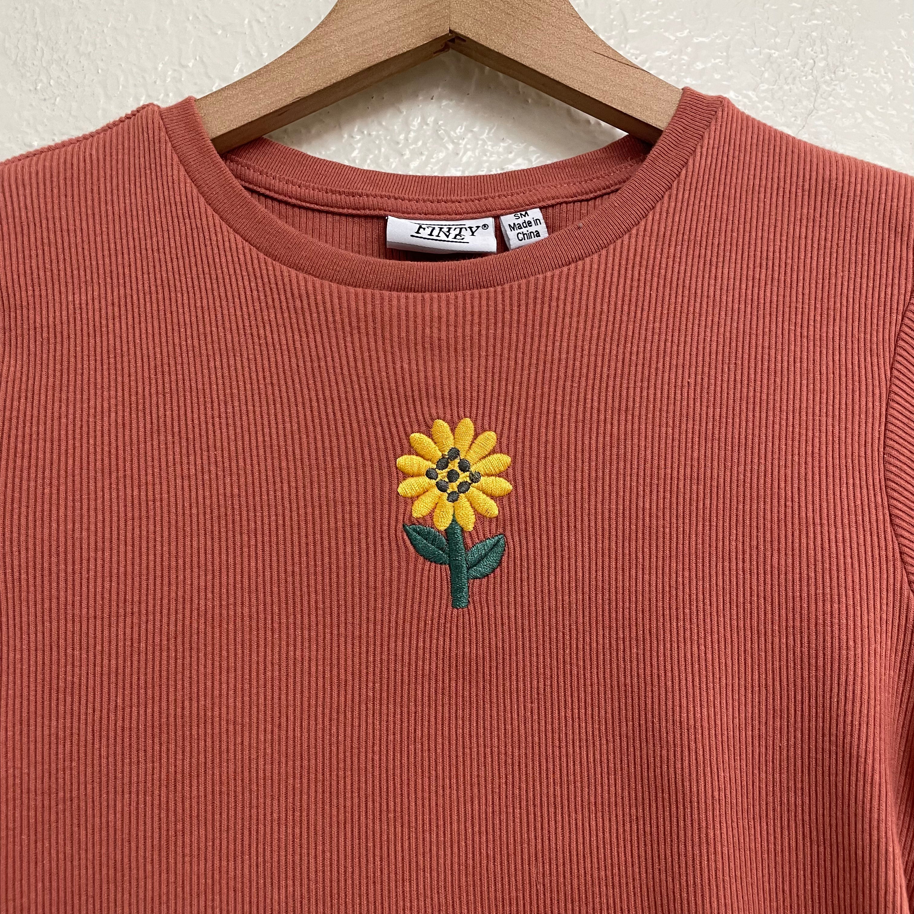 Sunflower Crop Top