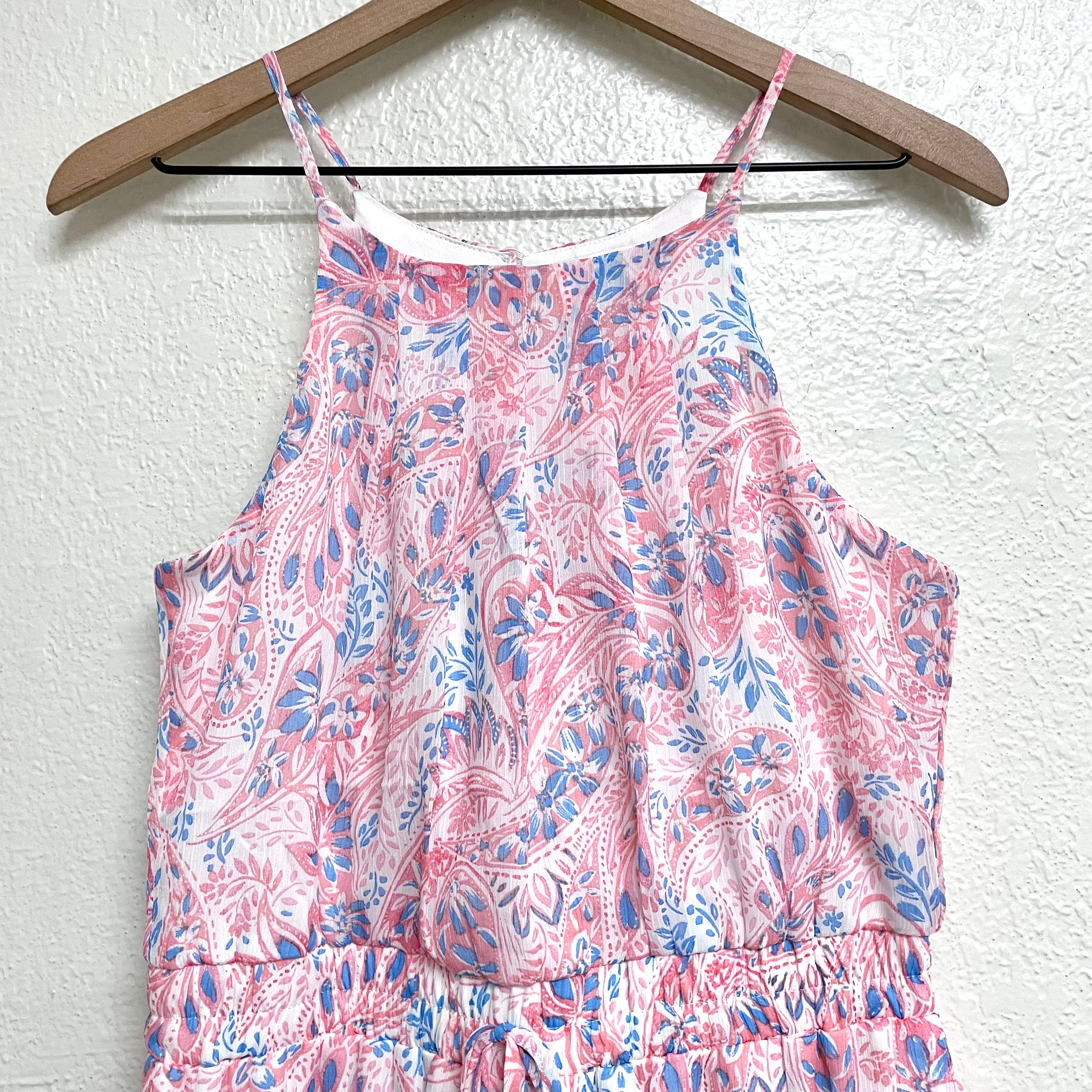 Floral Paisley Romper