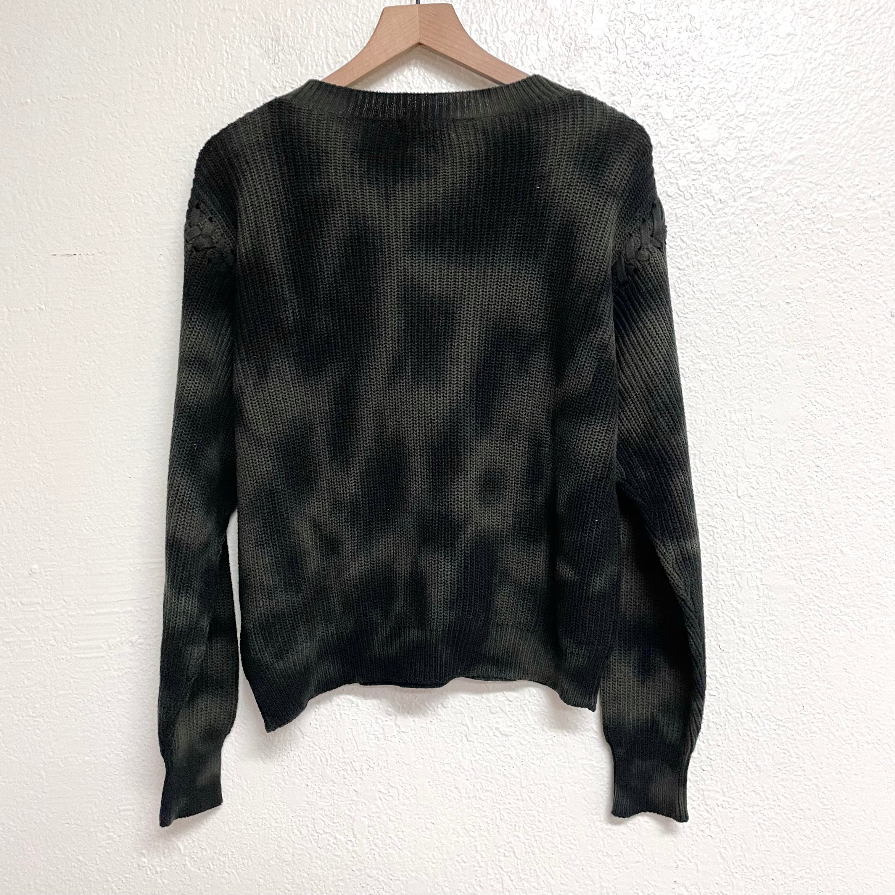 Tie Dye Knit Sweater