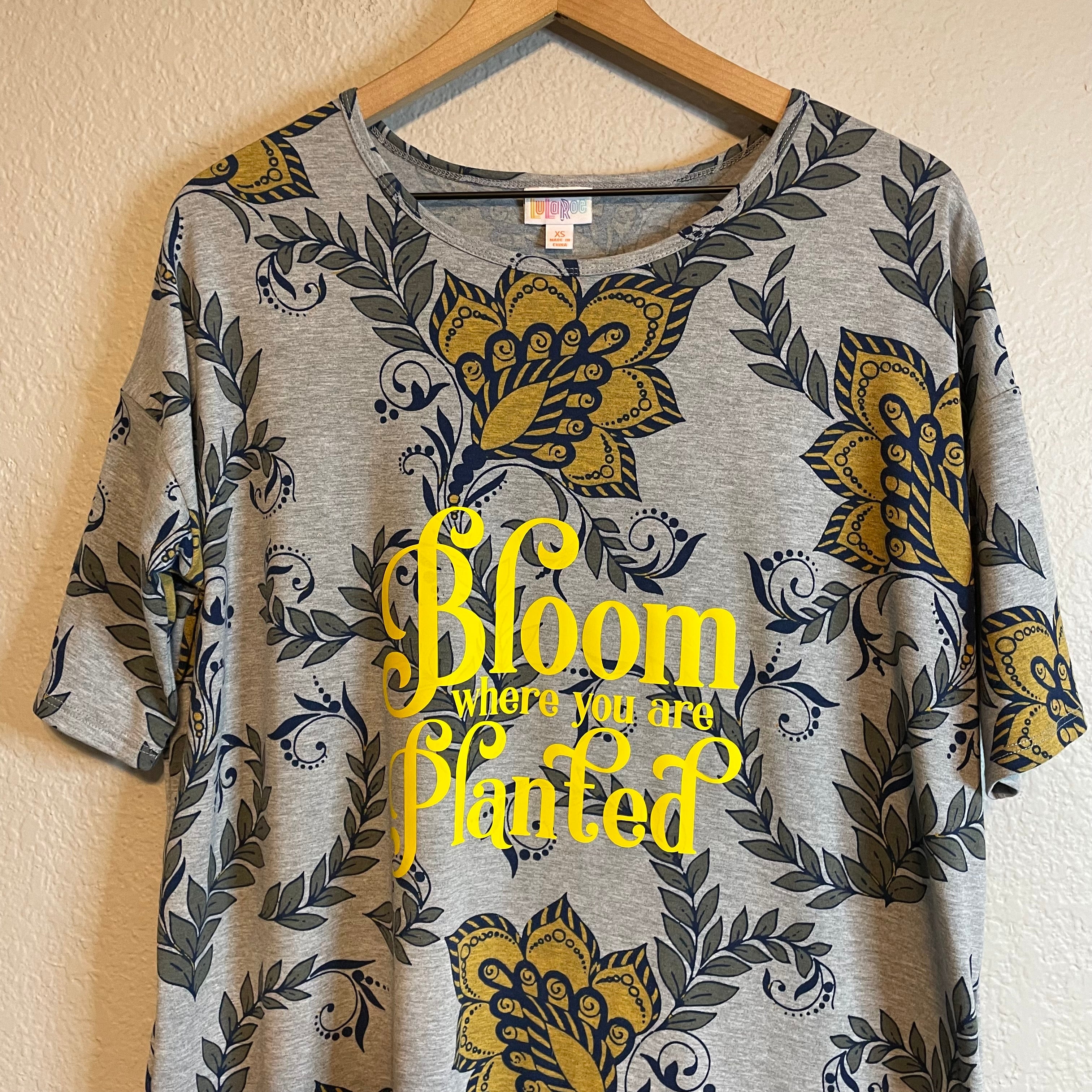 Bloom Where You Are Planted Night Shirt