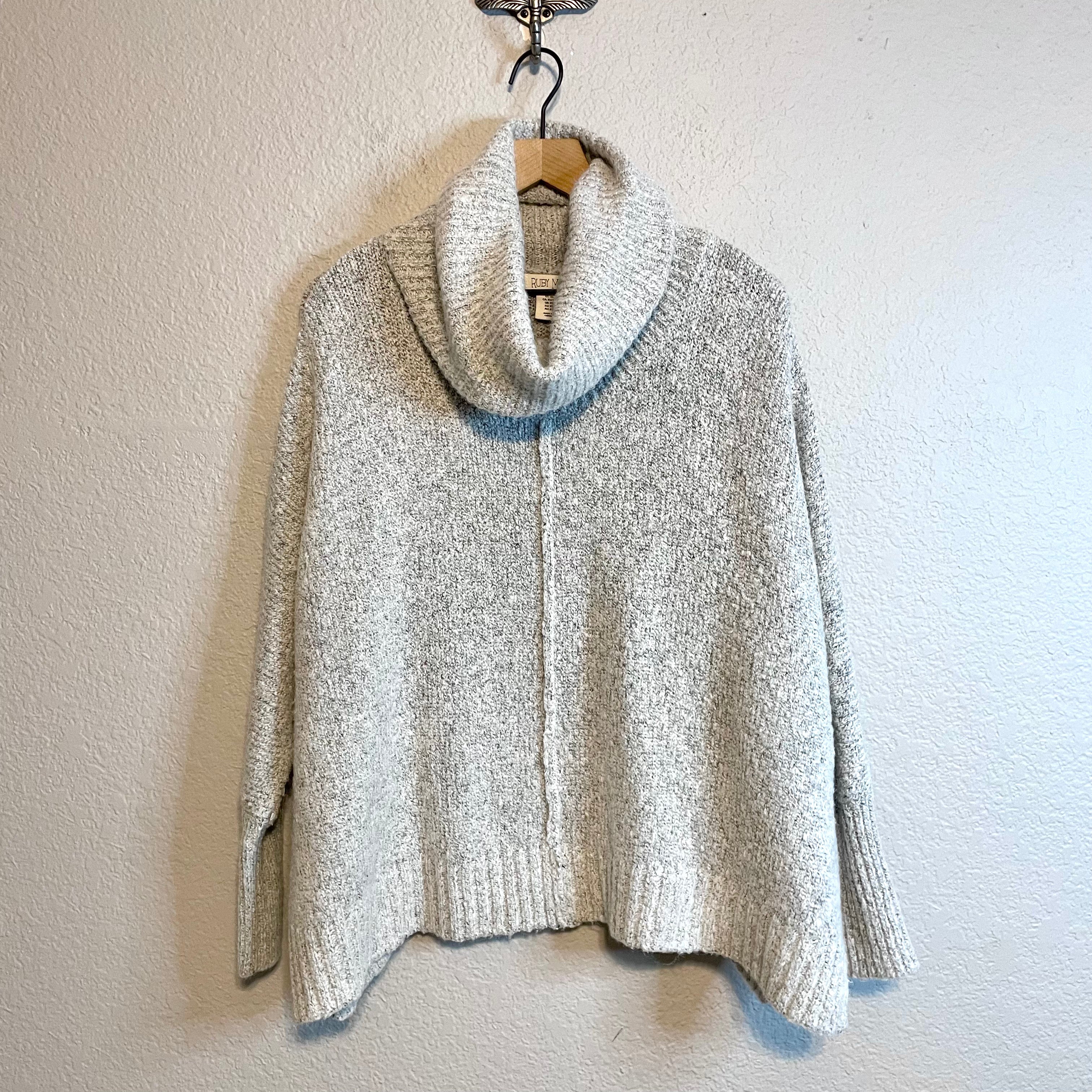 Chunky Cowl Neck Sweater