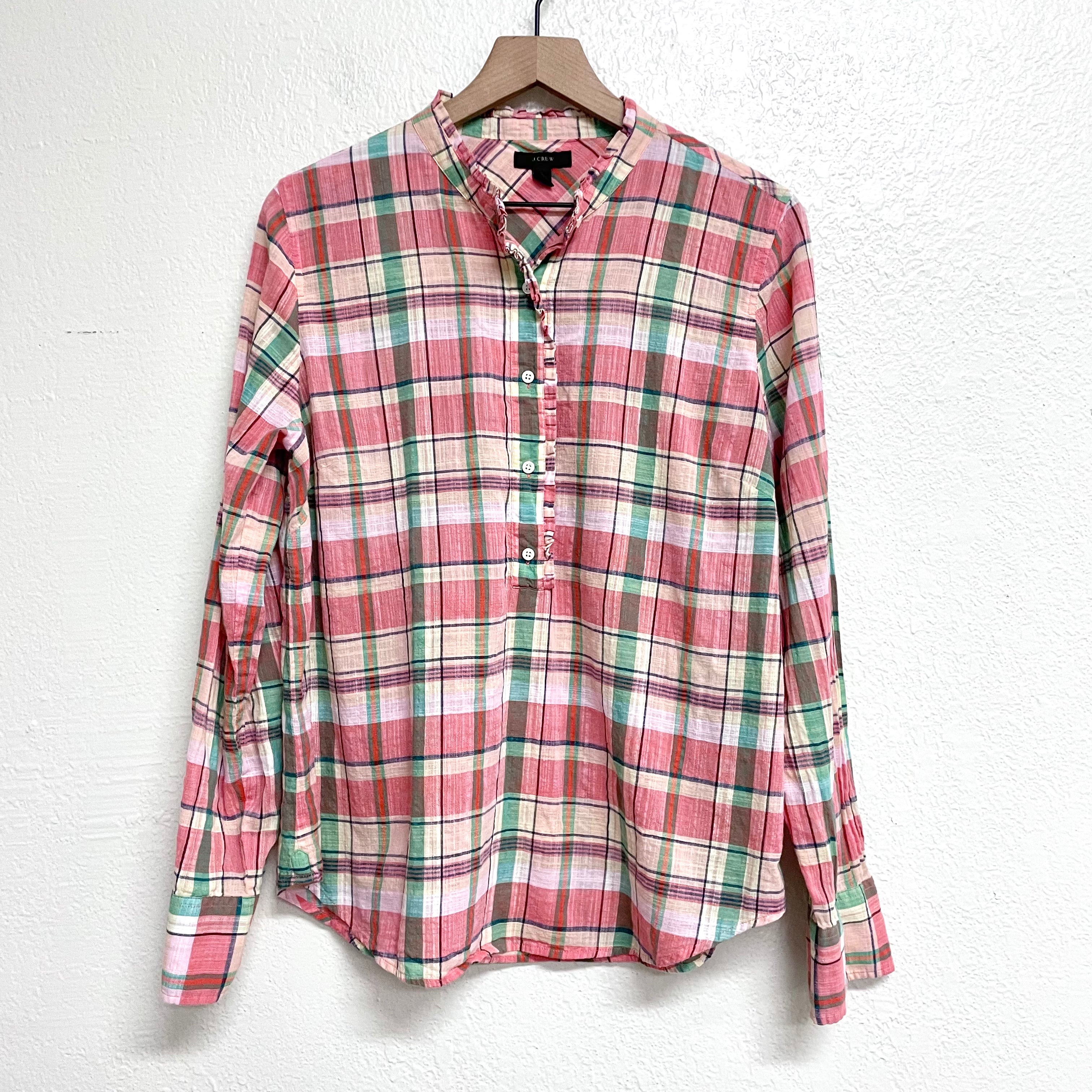 Plaid Blouse