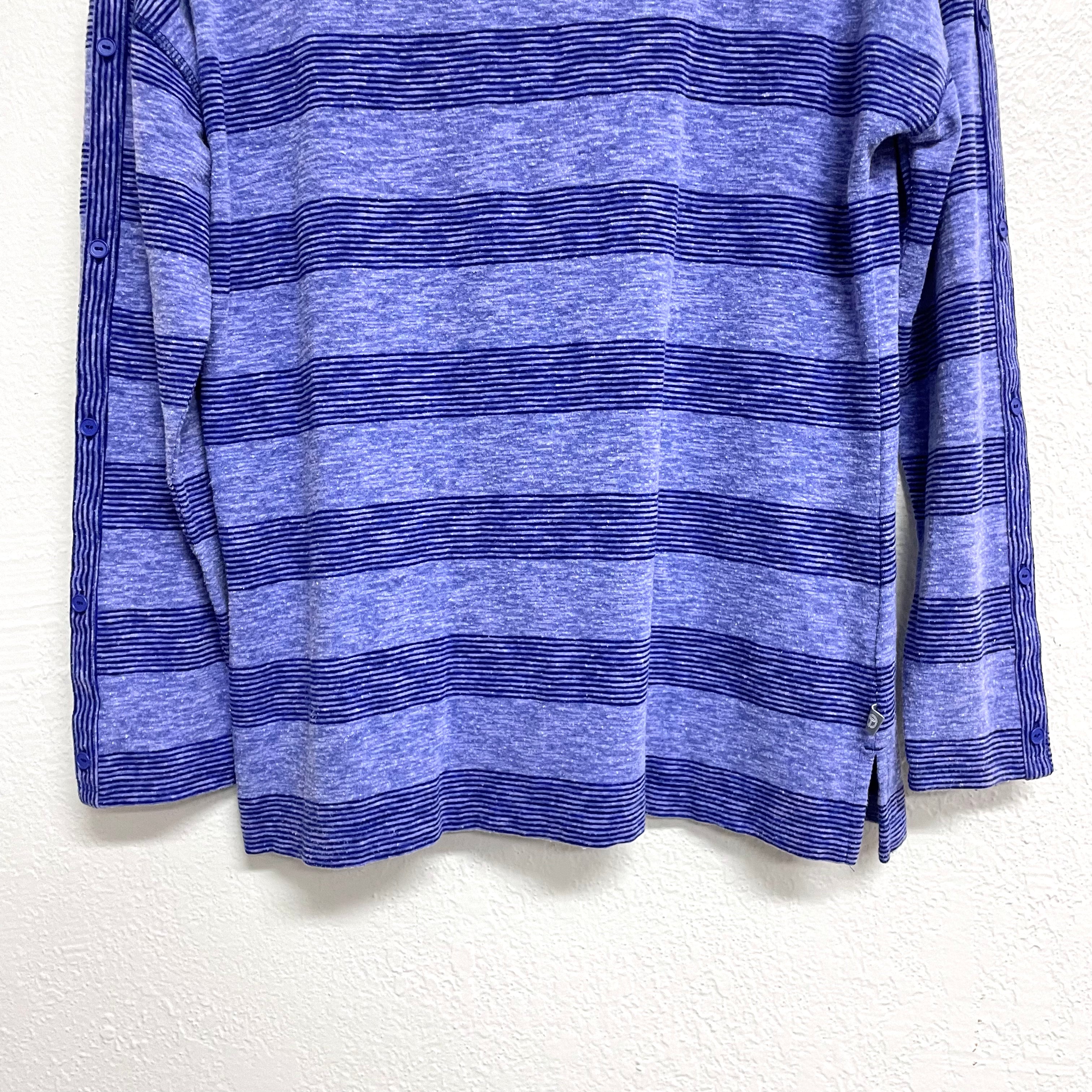 Striped Button Tee