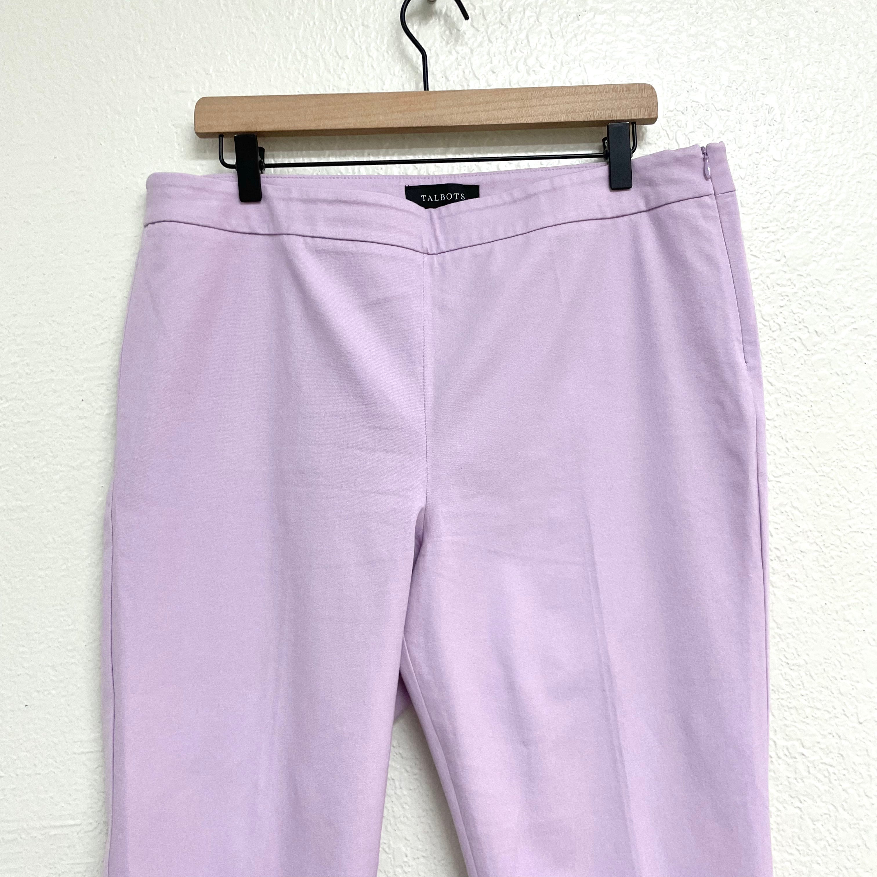 Scalloped Crop Pants