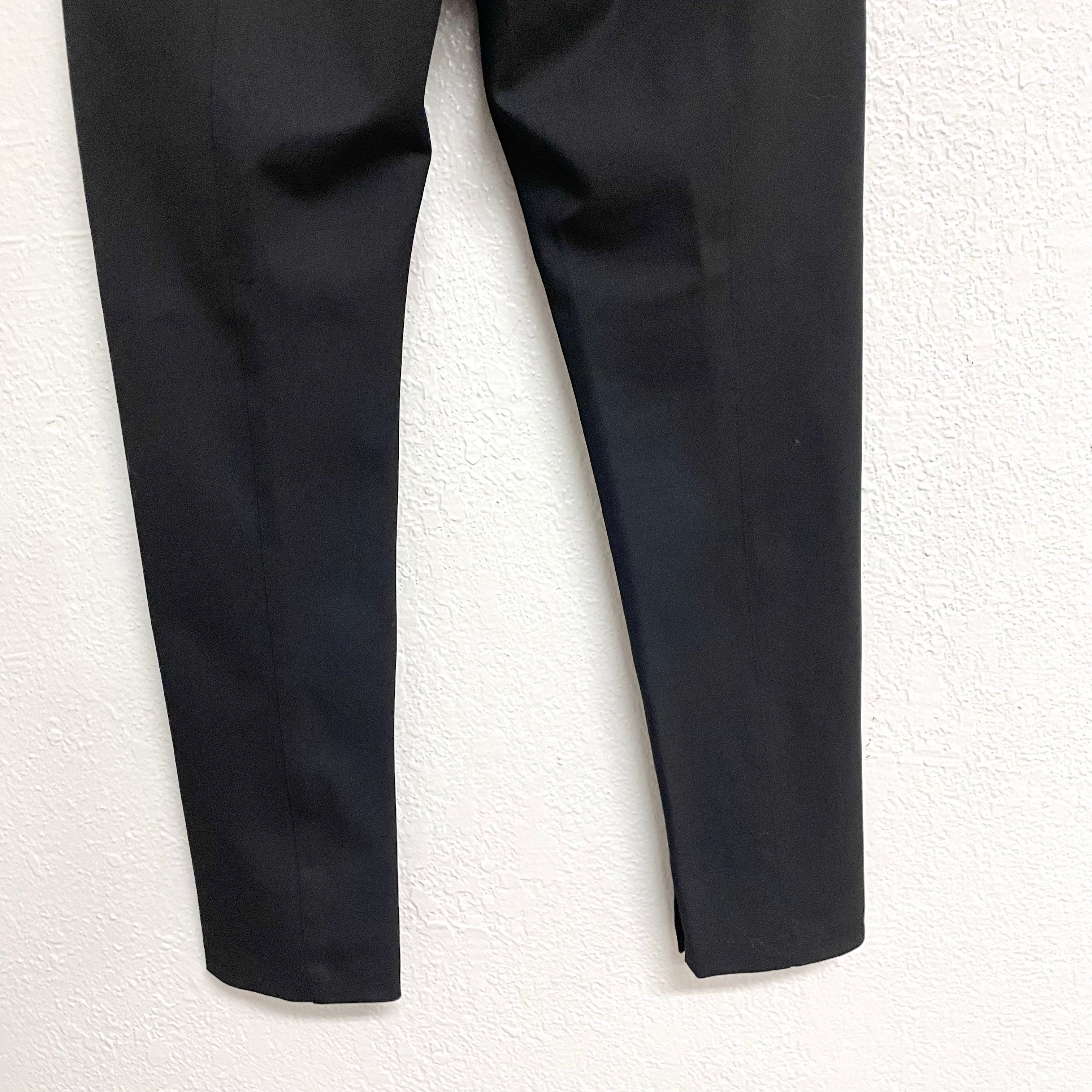 Ankle Zip Slim Dress Pants