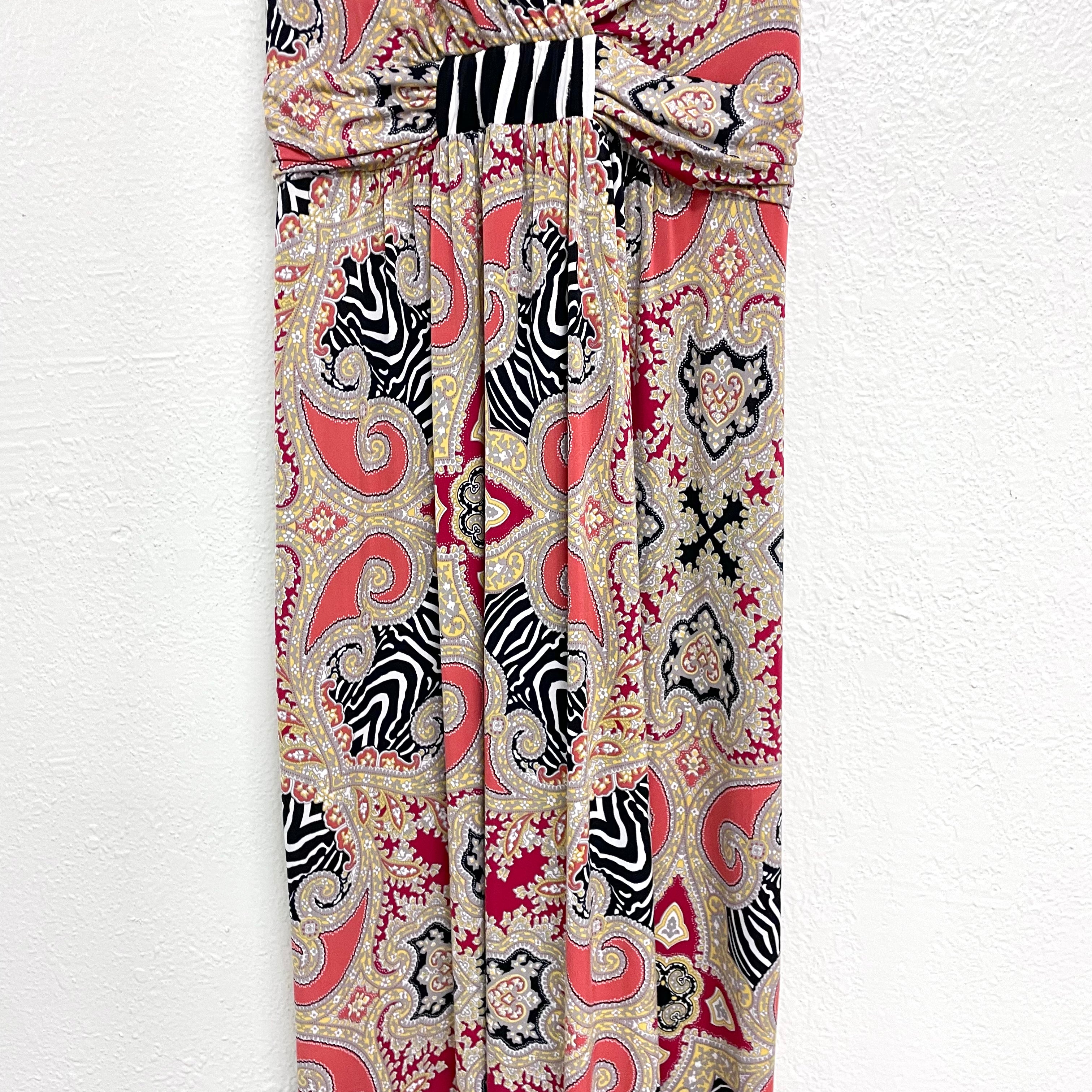 Paisley Zebra Maxi Dress