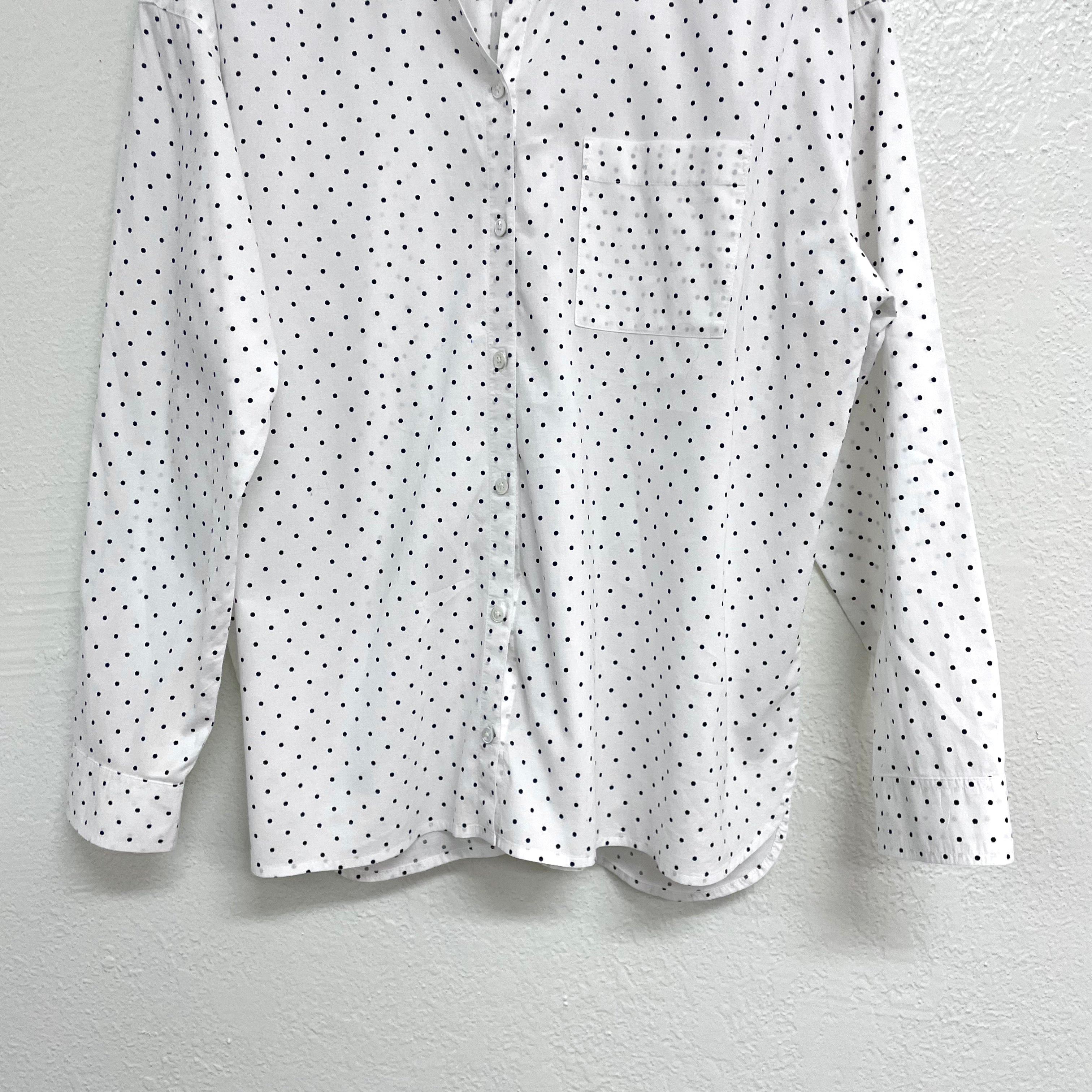 Polka Dot Button Up