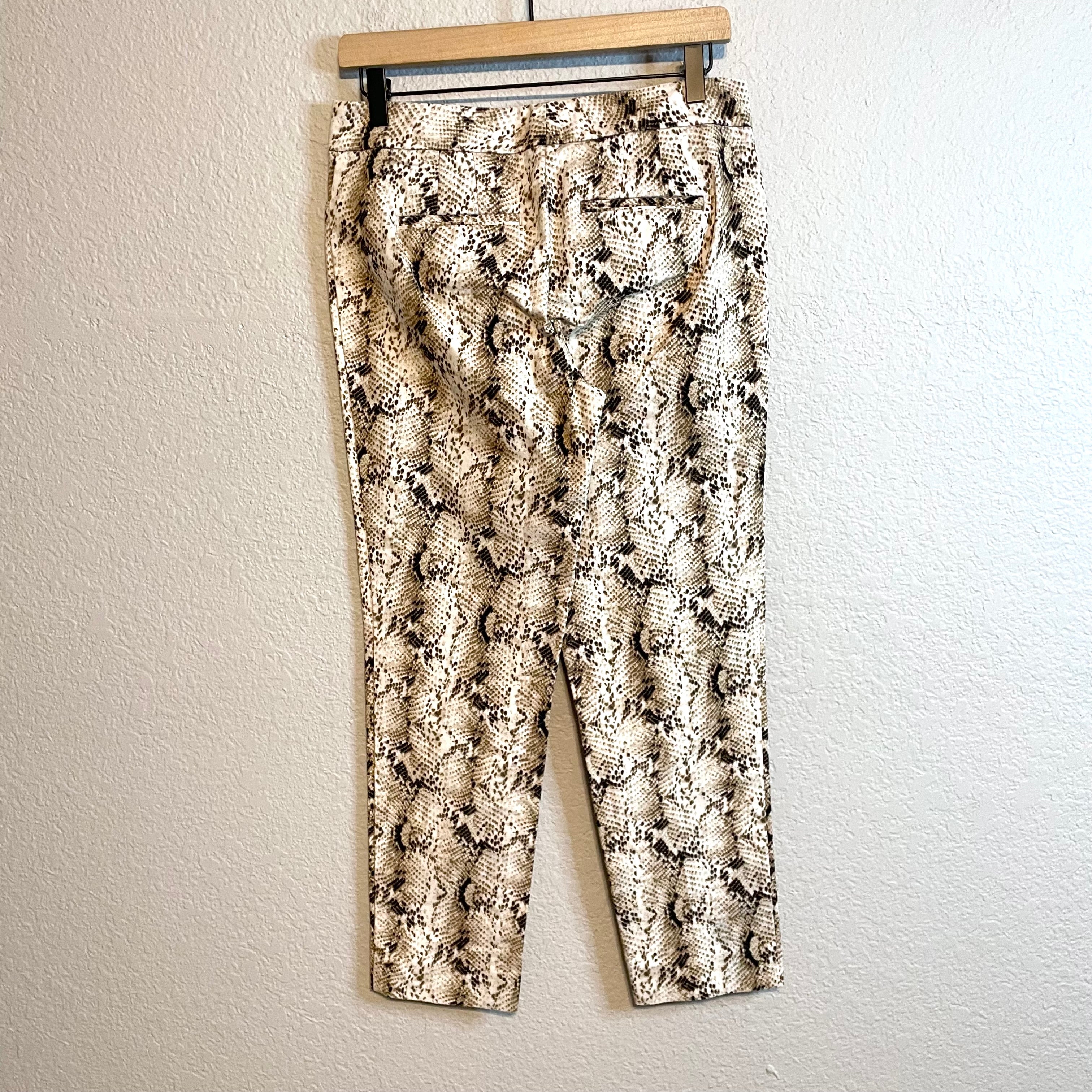 Snakeskin Dress Pants