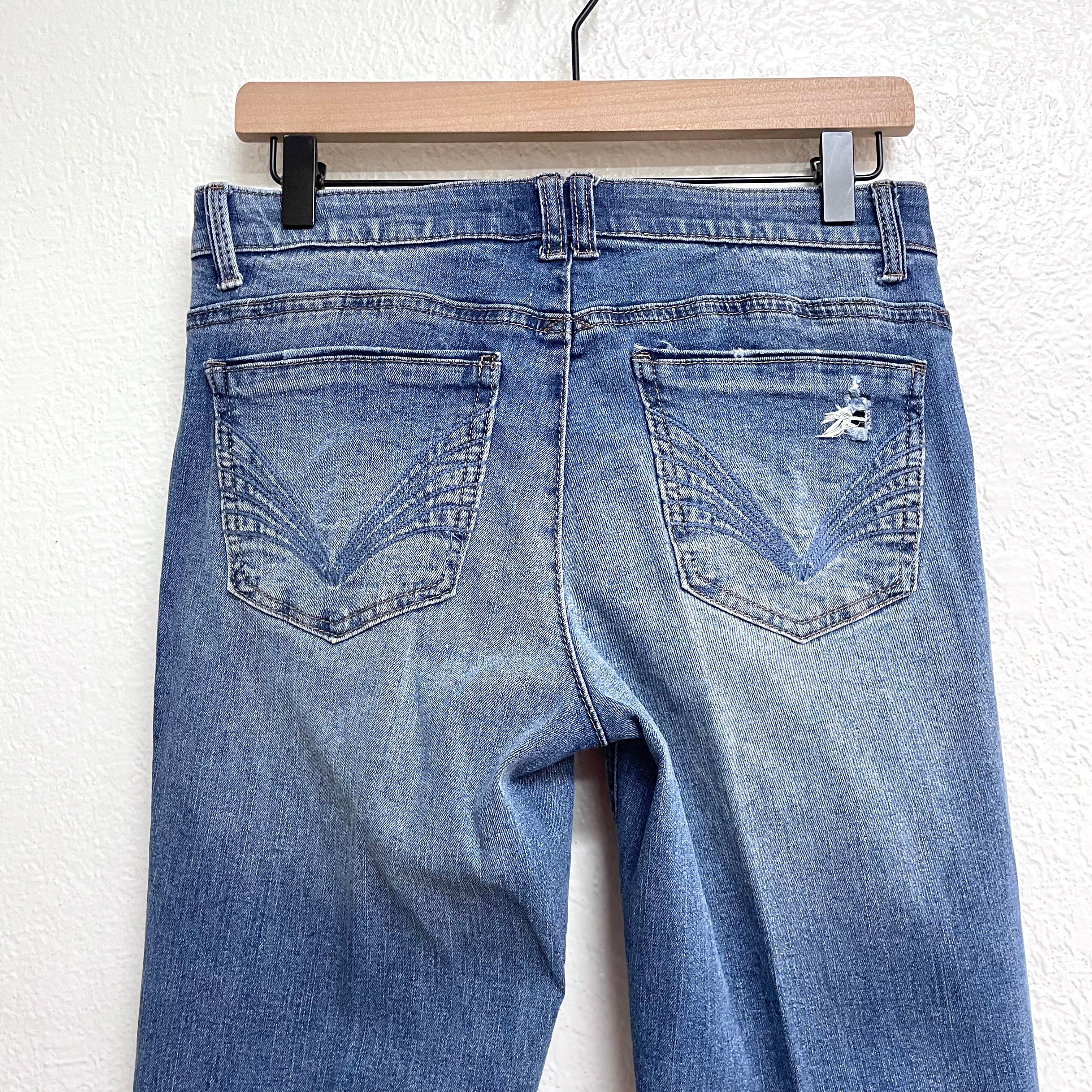 Distressed Slim Jeans