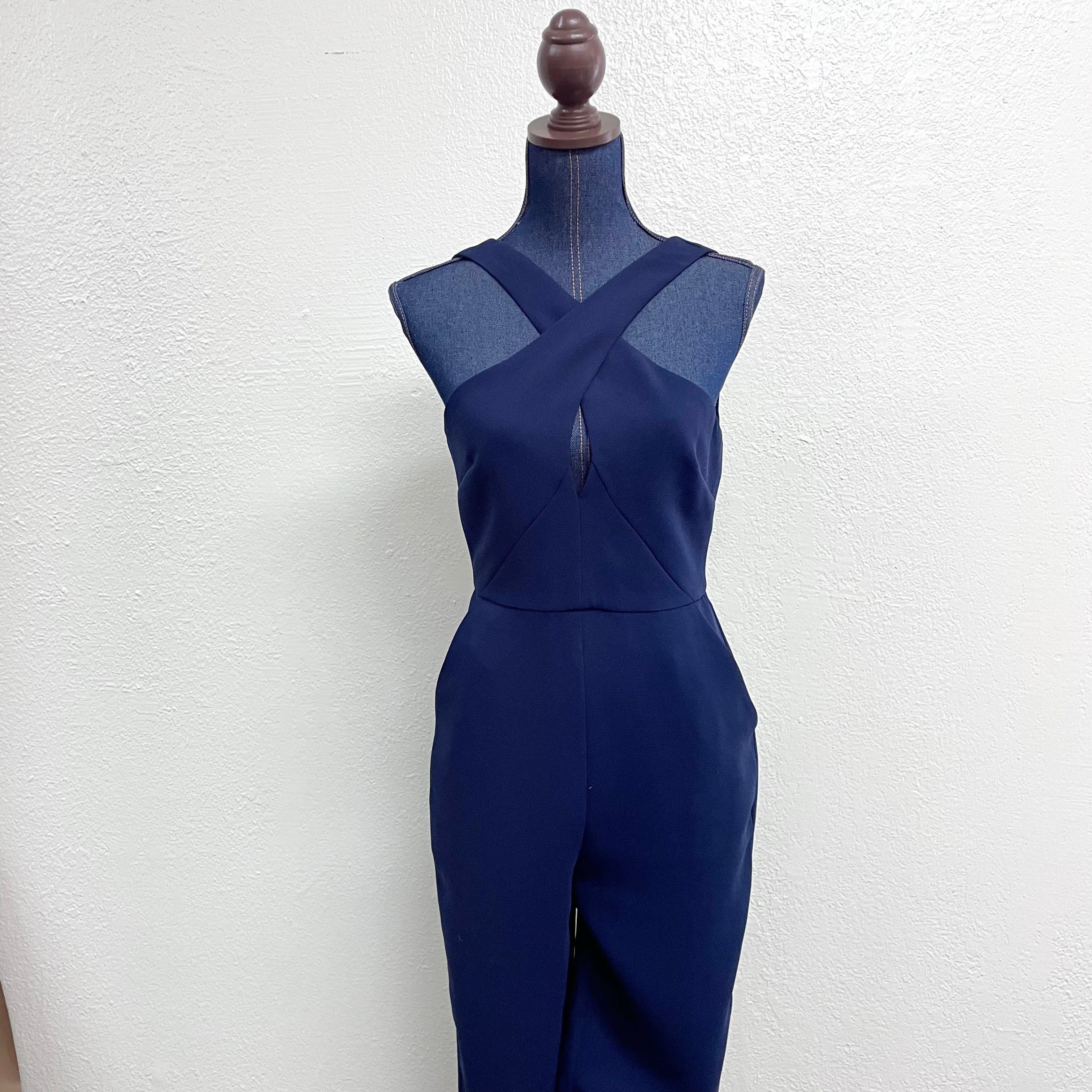 Cross Front Jumpsuit