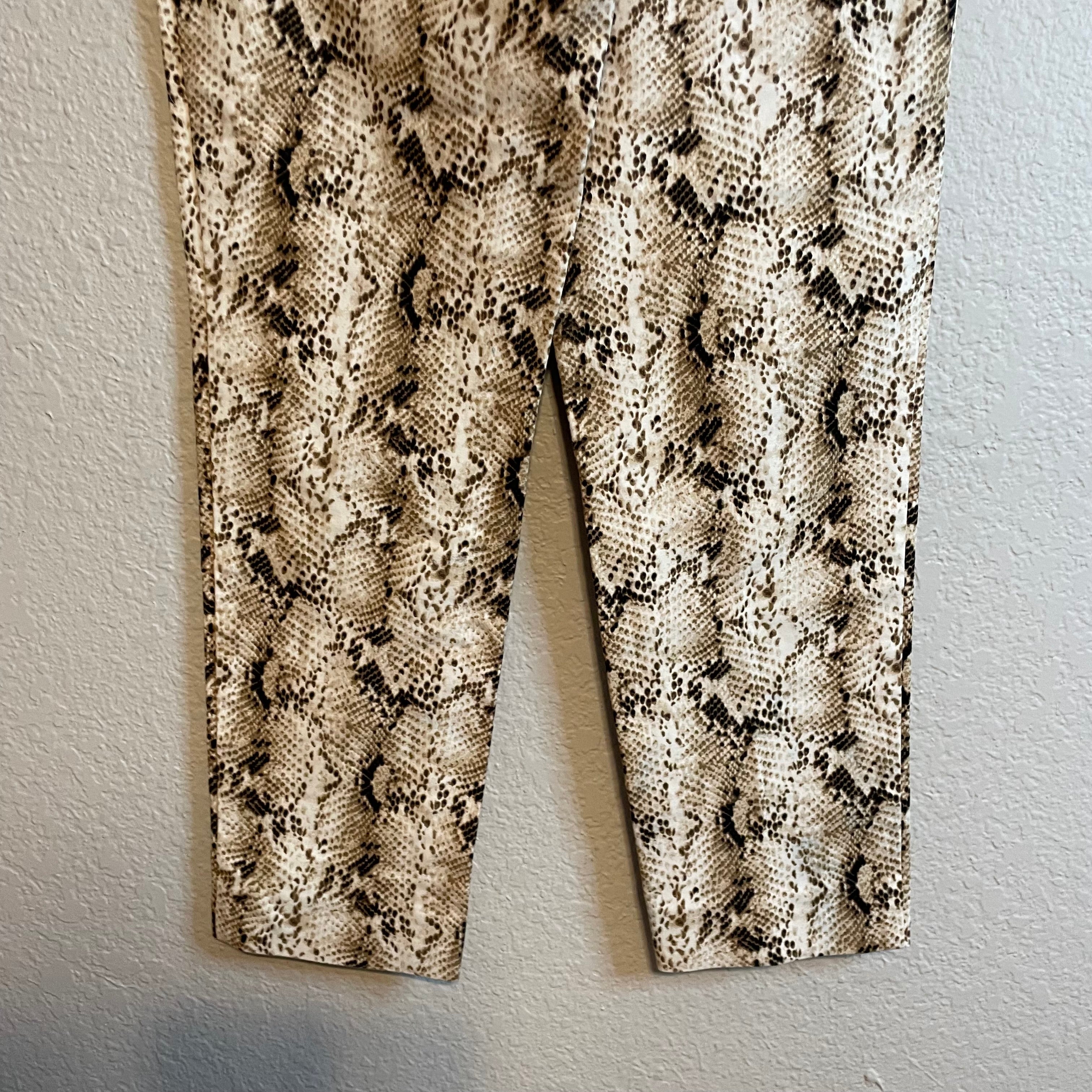 Snakeskin Dress Pants