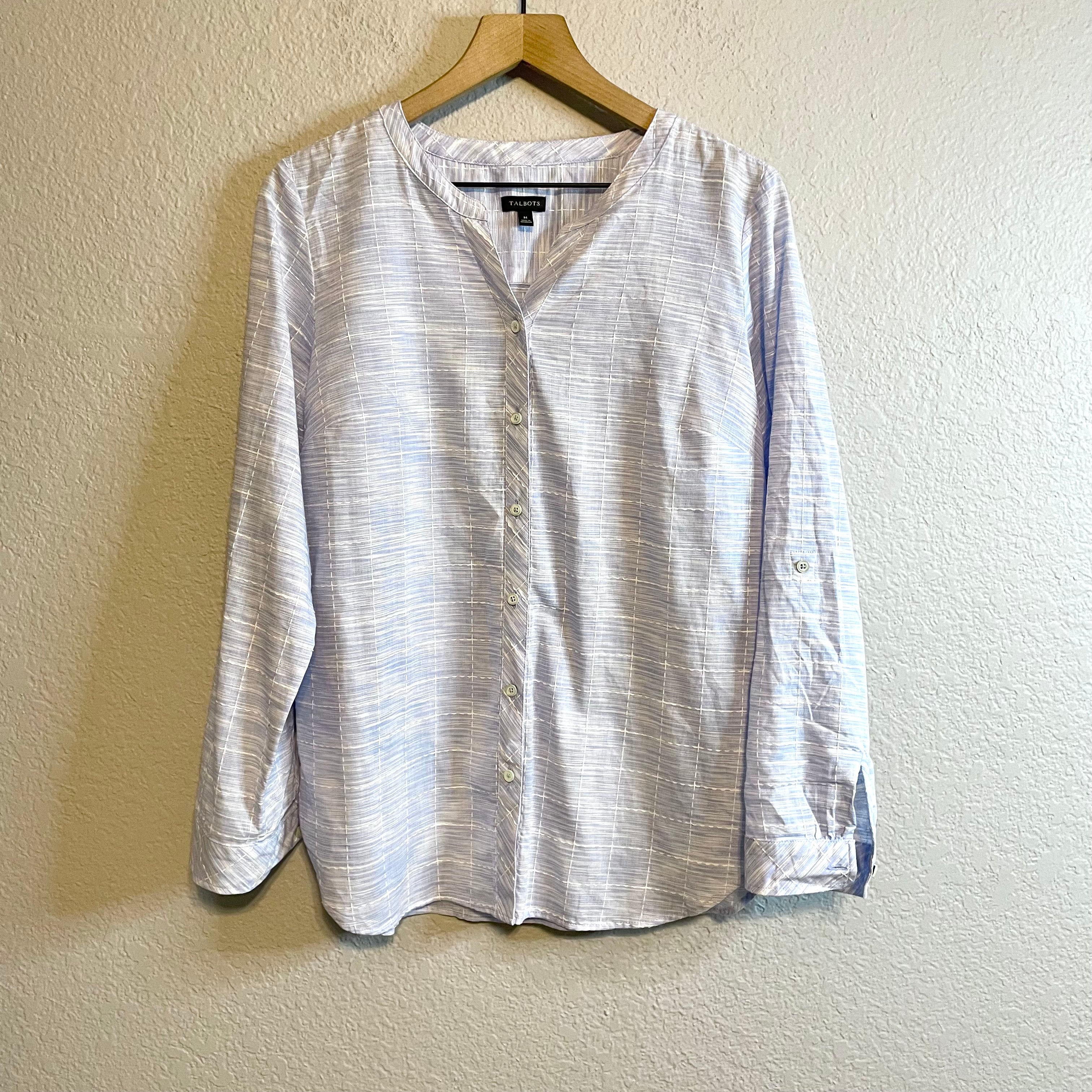 Long Sleeve Button Down Top