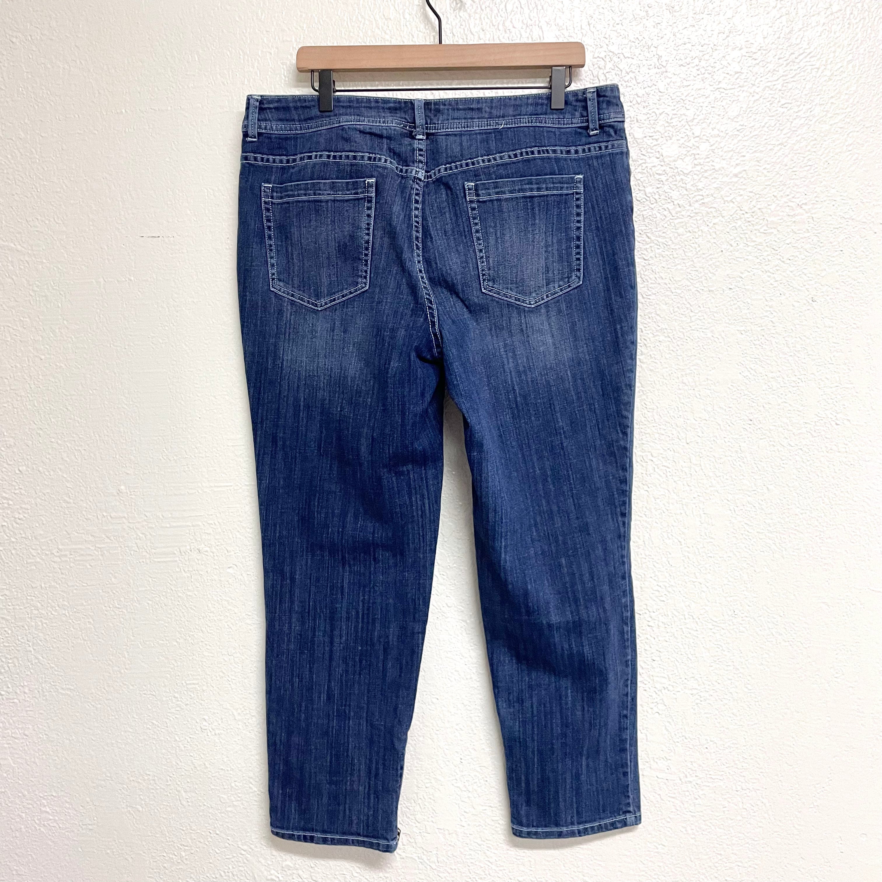 Ankle Zip Jeans