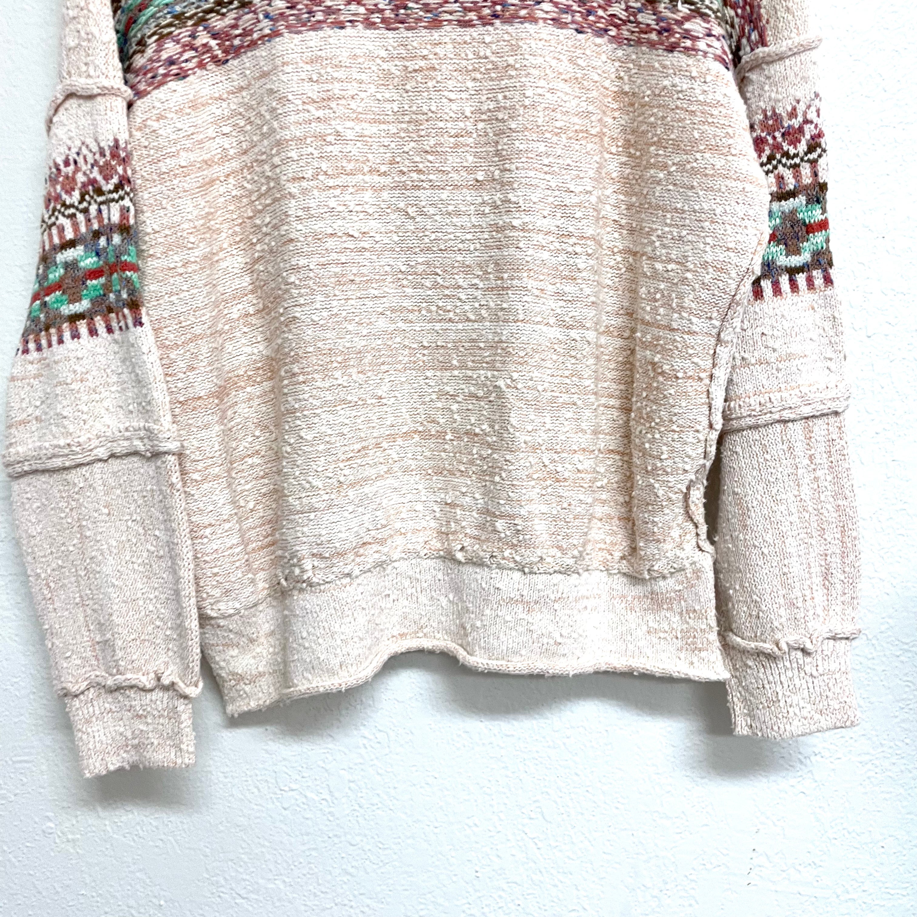 Boho V-Neck Sweater