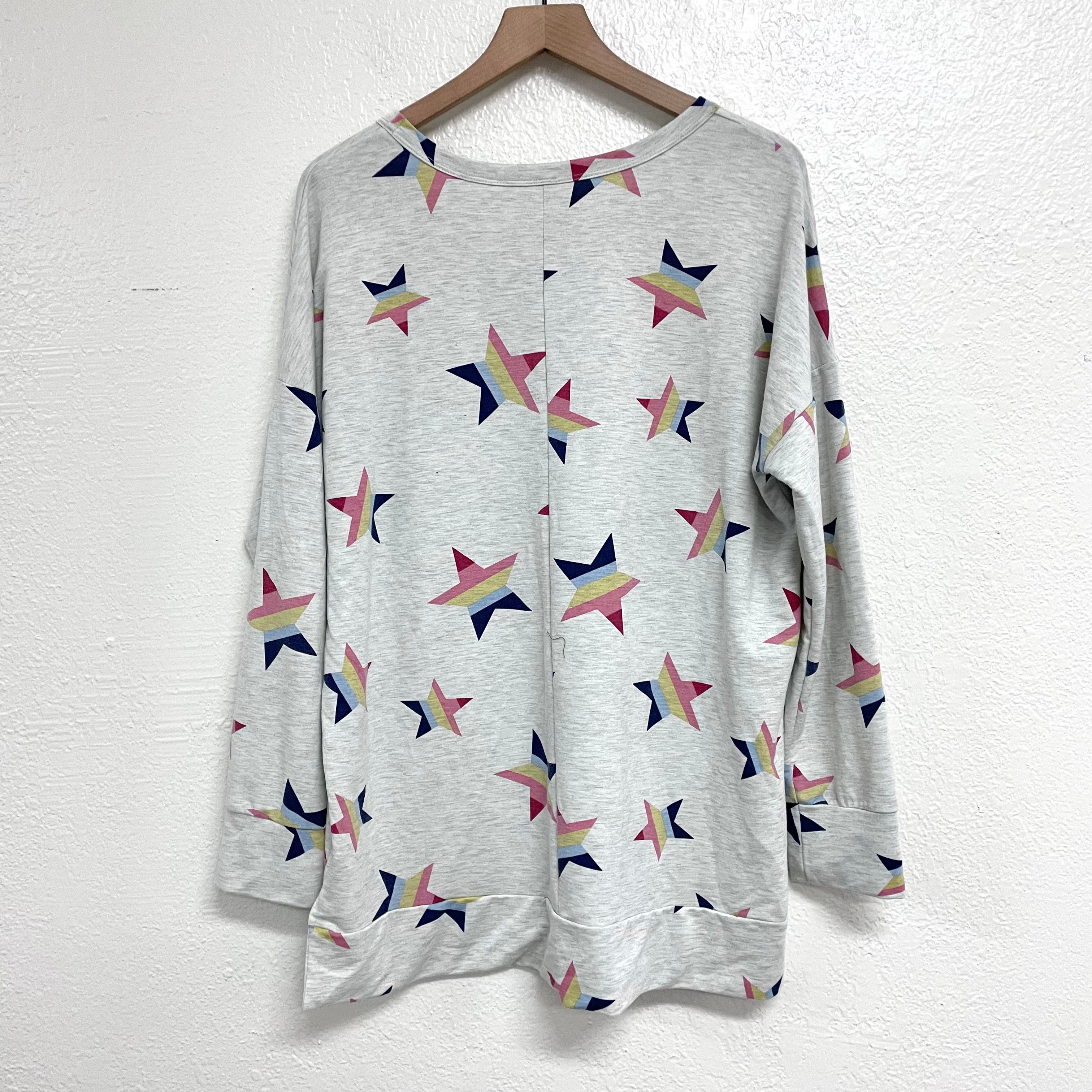 Star Print Sweatshirt