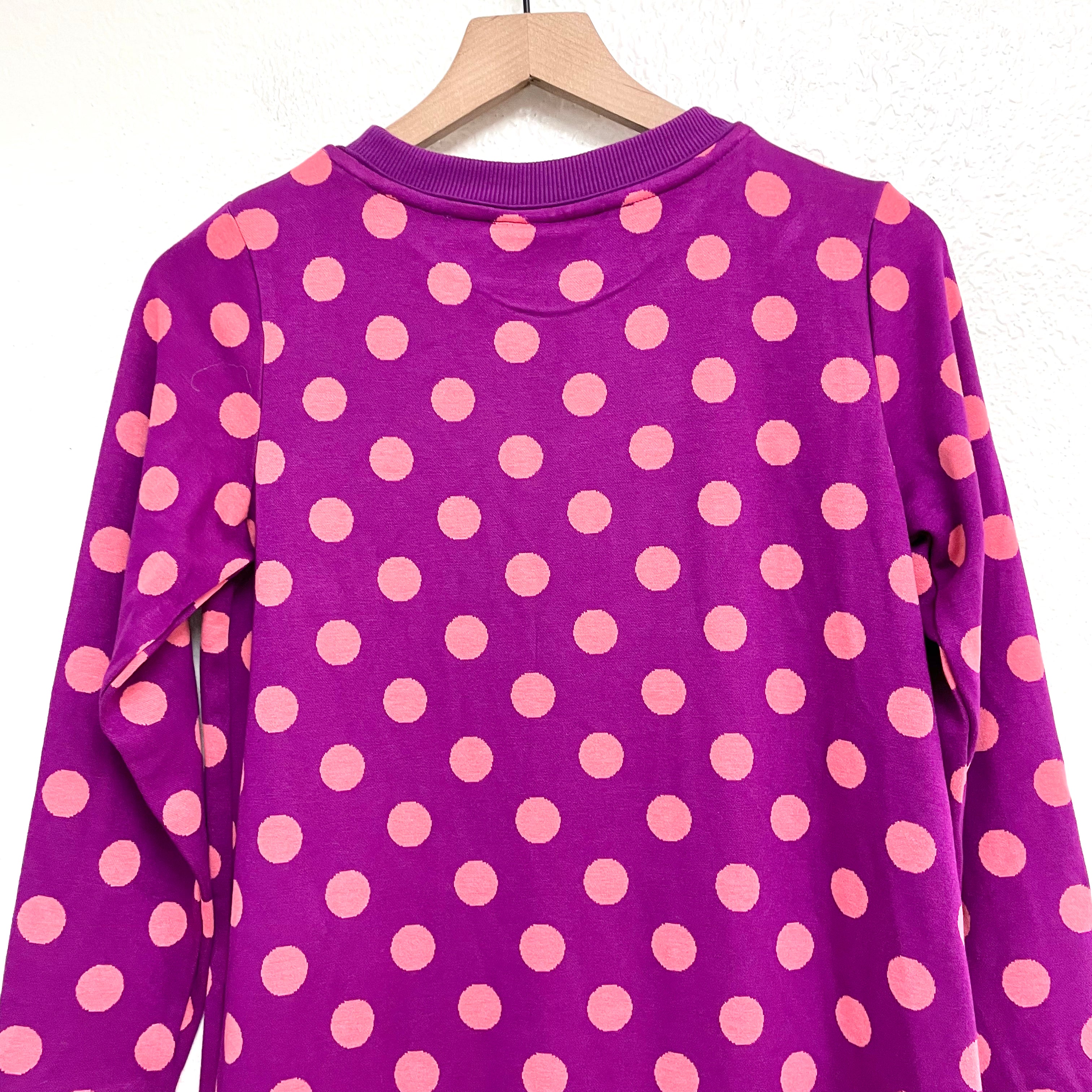 Polka Dot Sweater Dress