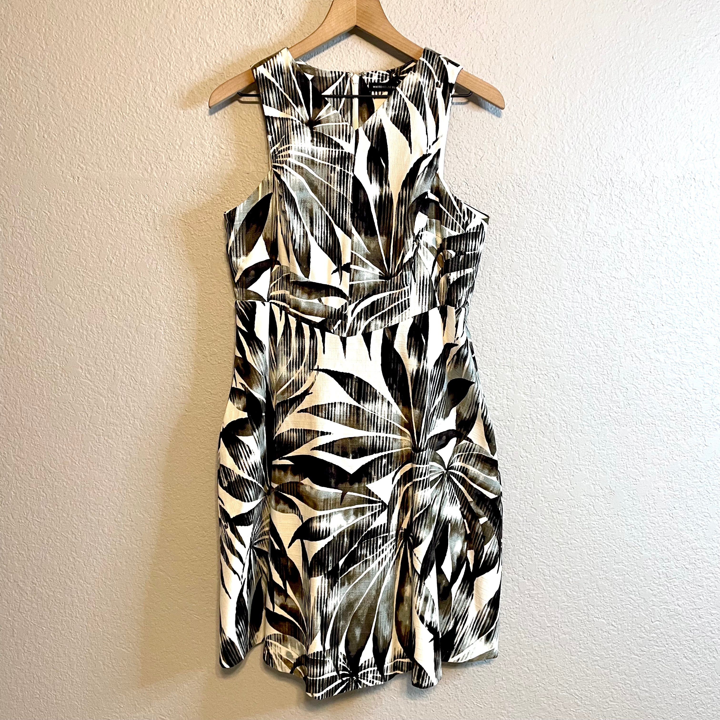 Leaf Print Dress