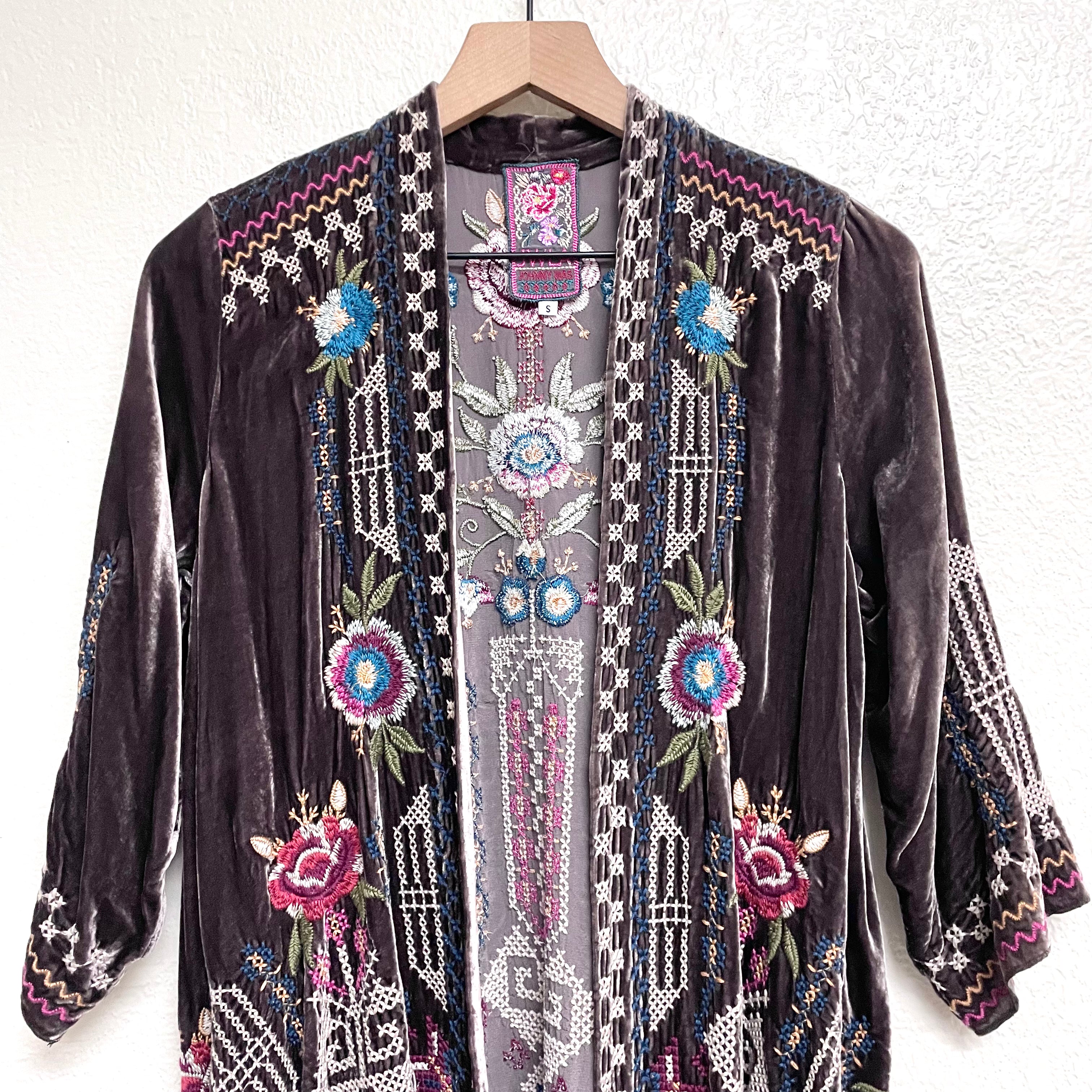 Embroidered Cardigan