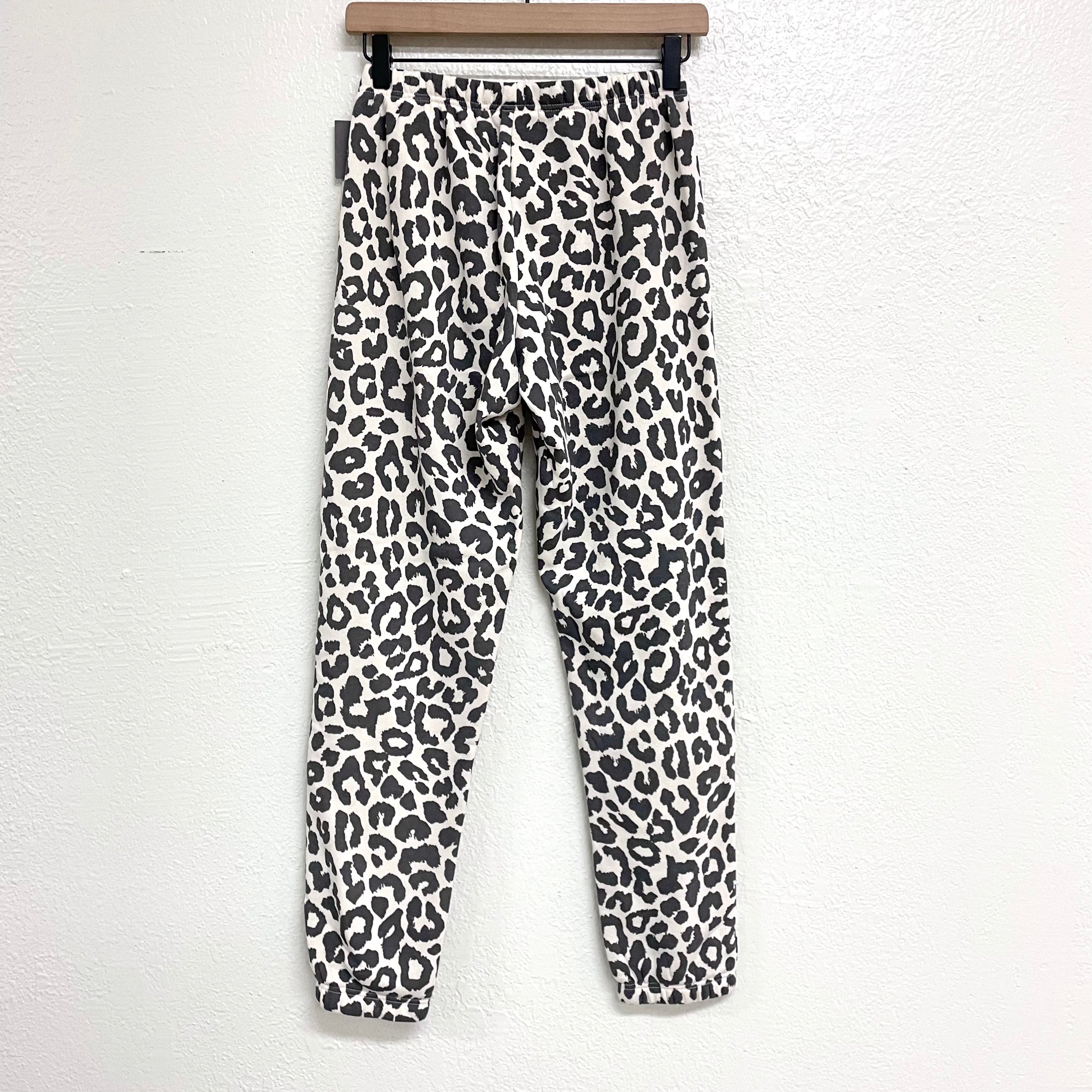 Leopard Print Sweatpants