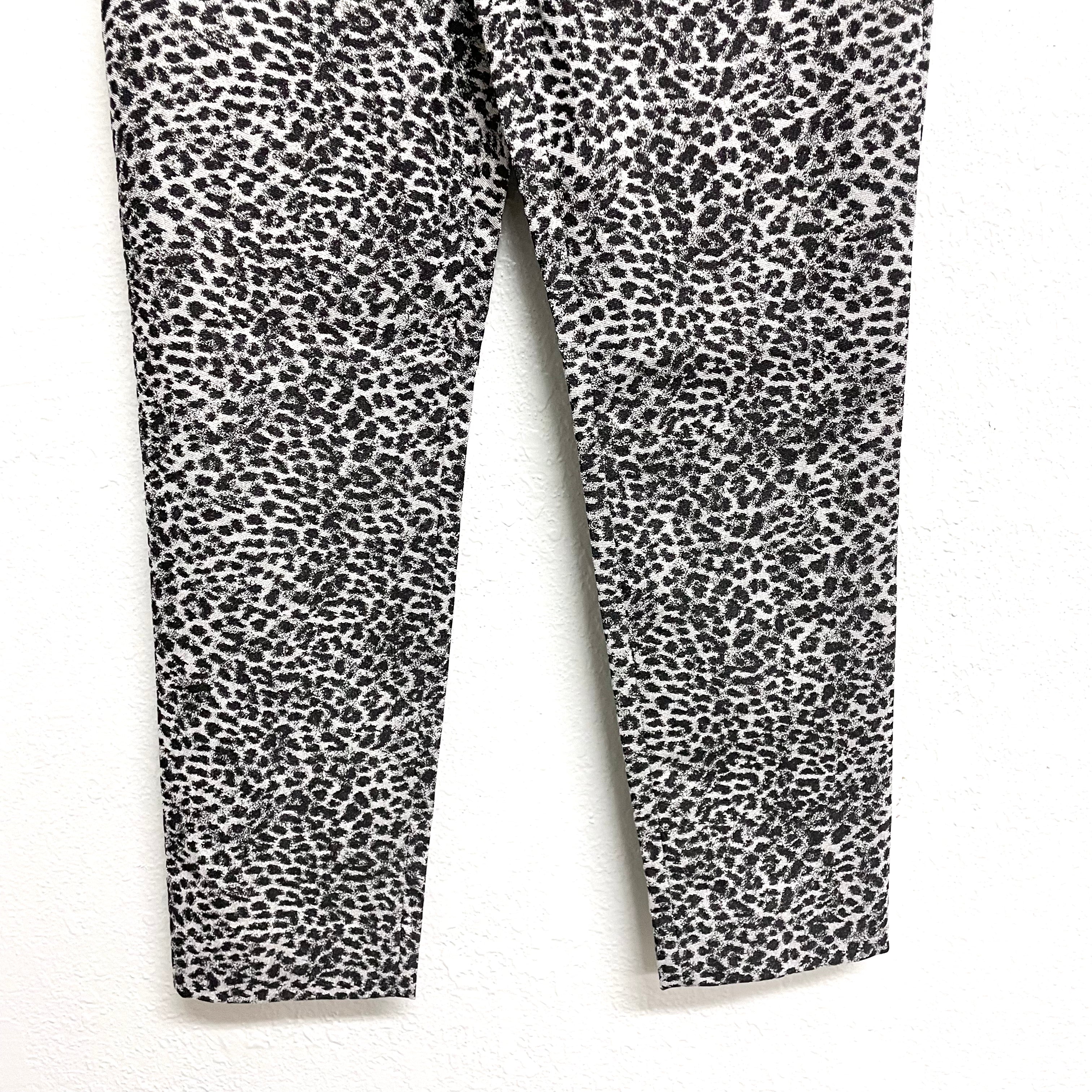 Animal Print Dress Pants