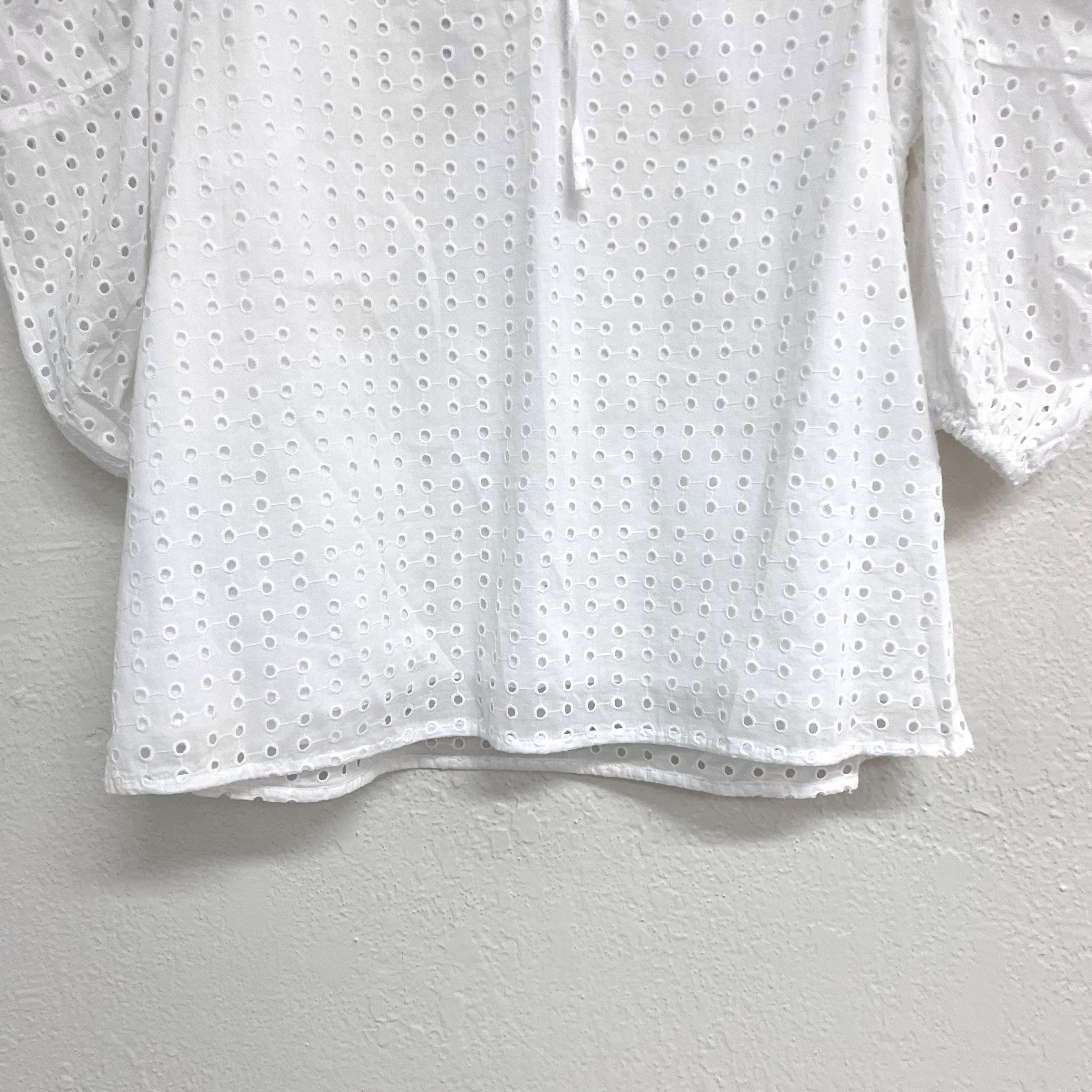 Eyelet Blouse