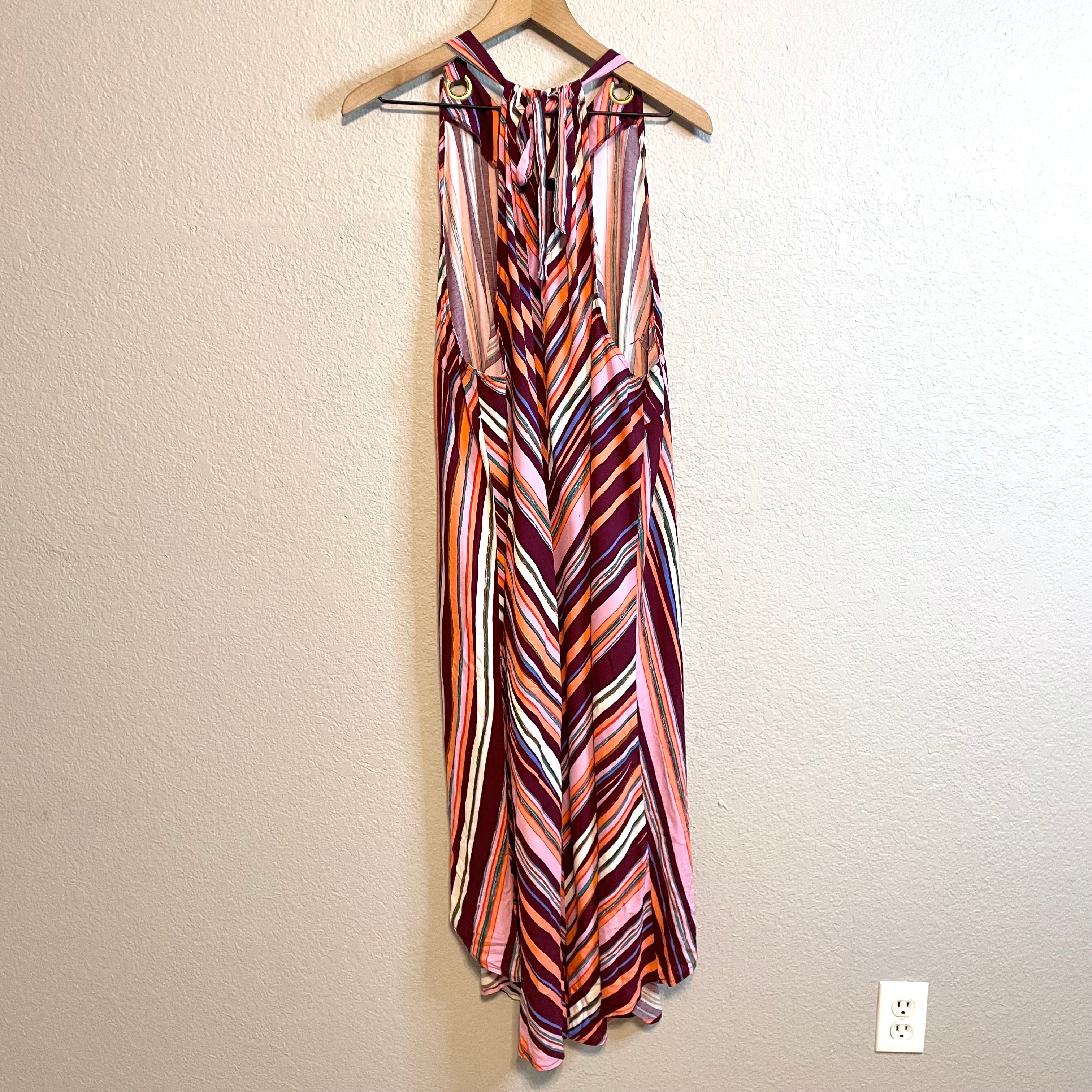 Striped Midi Dress