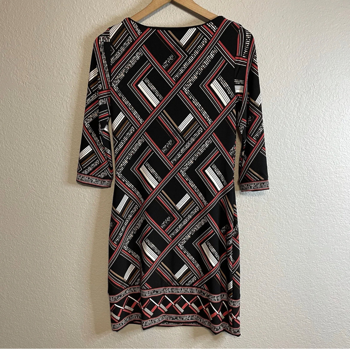 Geometric Stretch Dress